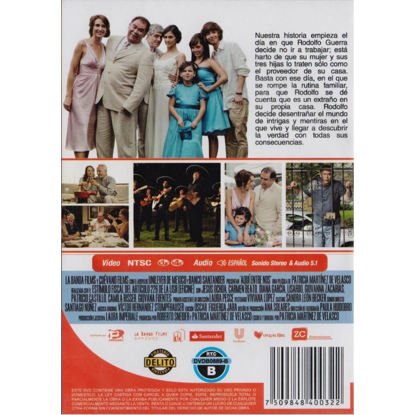 Aqui Entre Nos Jesus Ochoa Pelicula Dvd