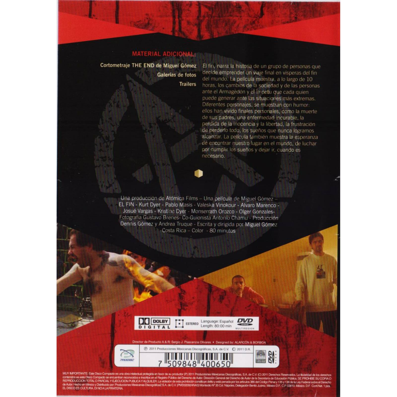 El Fin Miguel Gomez Pelicula Dvd