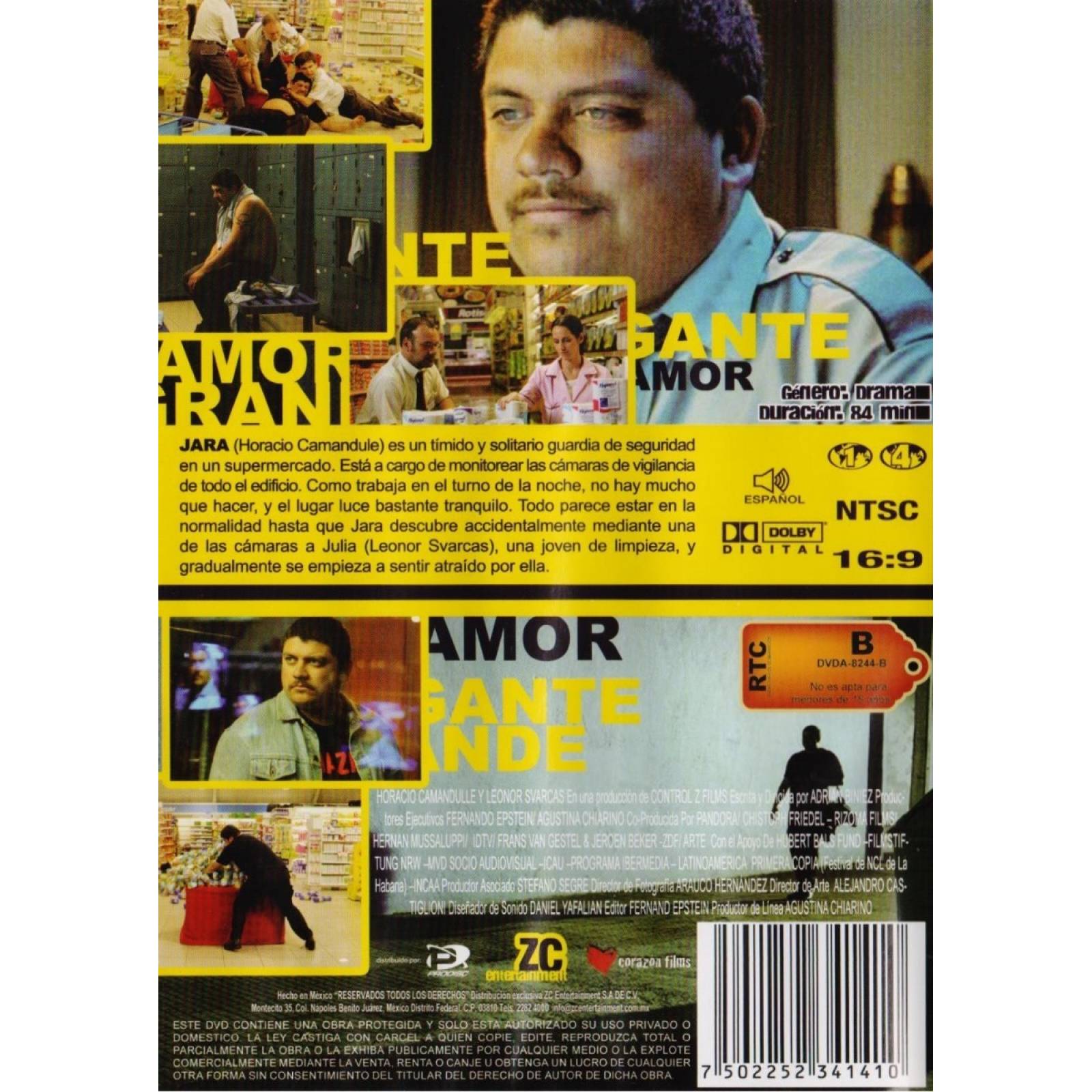 Gigante Un Amor De Talla Grande Pelicula Dvd.