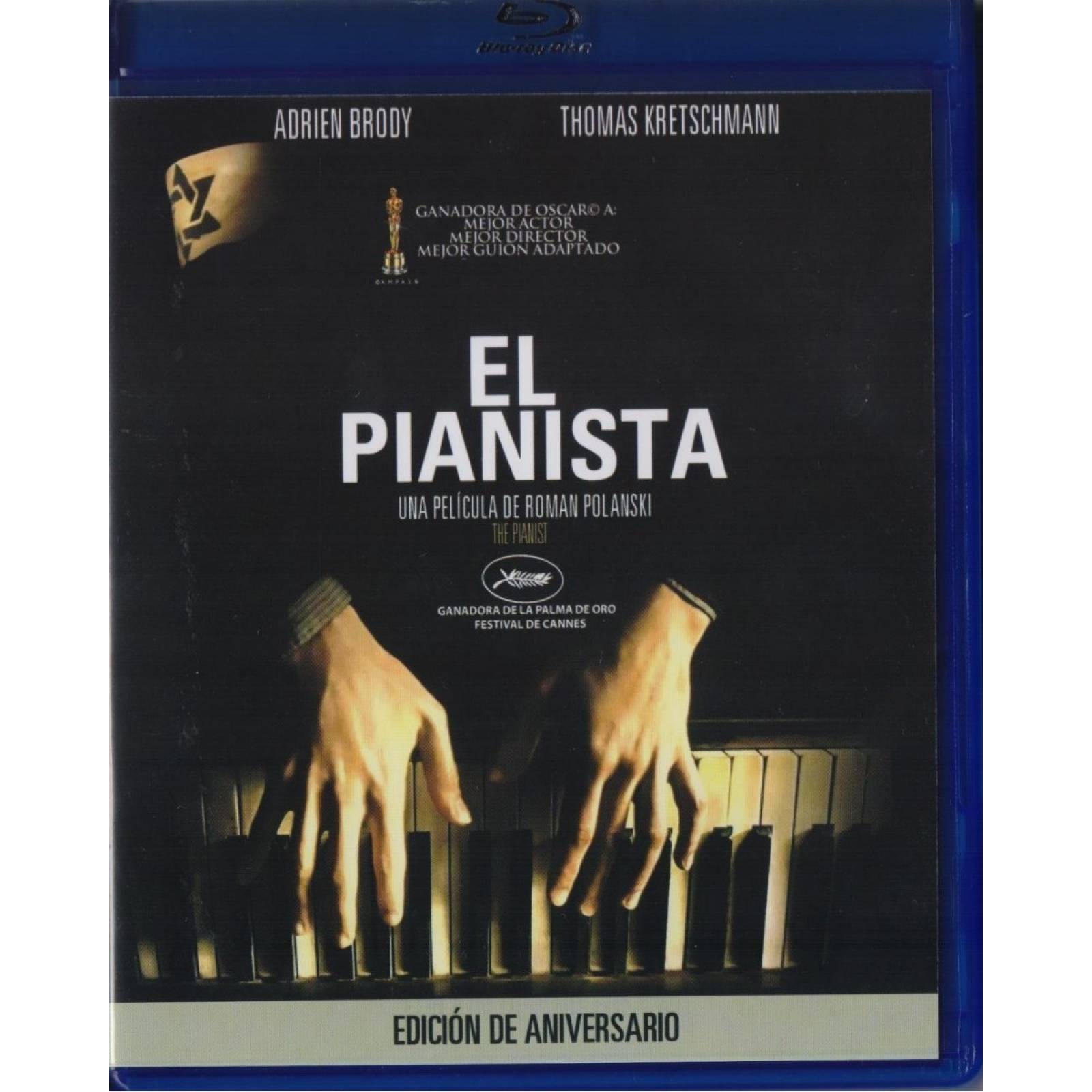El Pianista The Pianist Roman Polanski Pelicula Blu-ray
