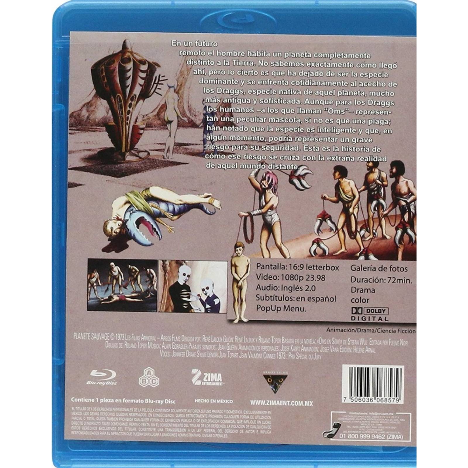 El Planeta Salvaje Rene Laloux Pelicula Blu-ray