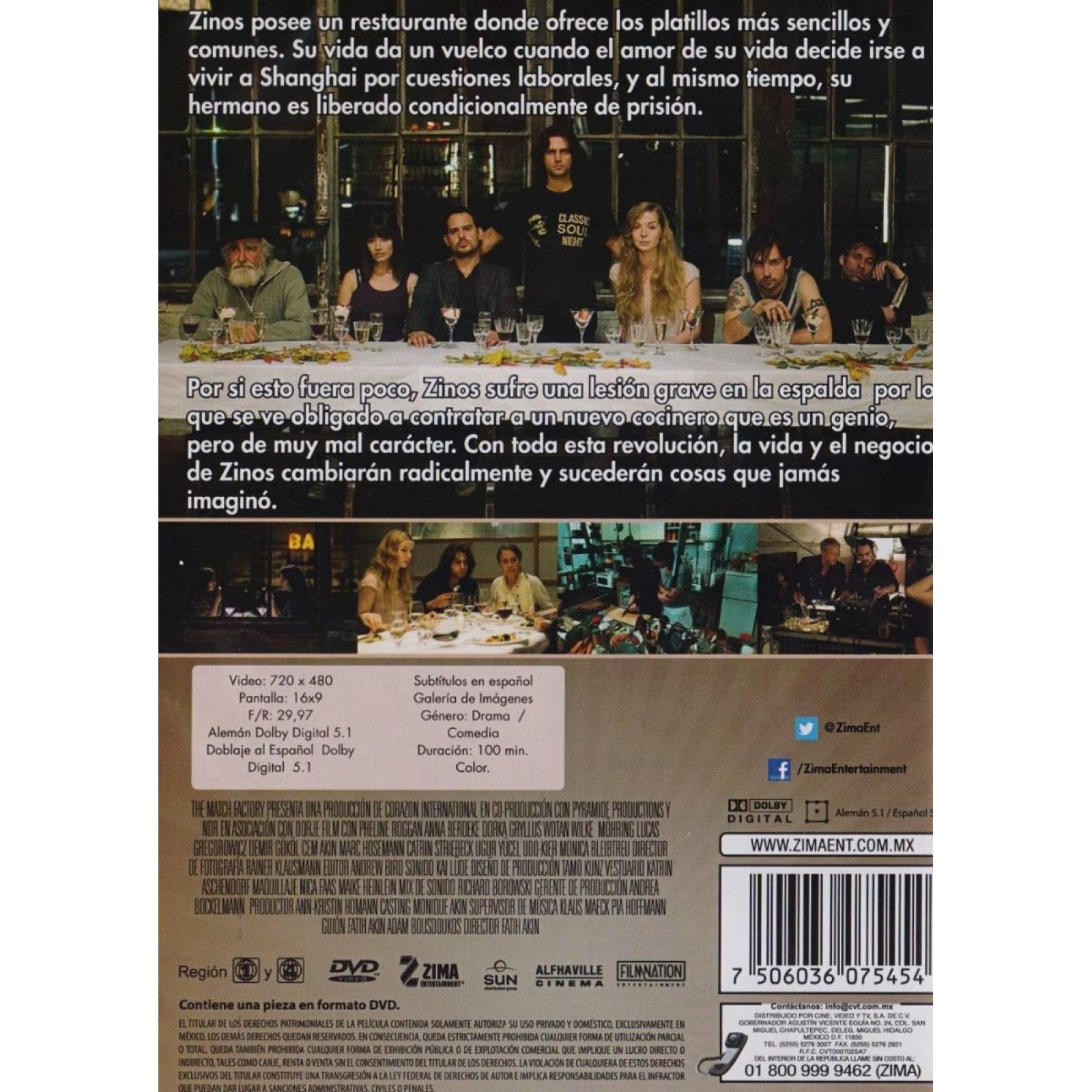 Sal Y Pimienta Fatih Akin Pelicula Blu-ray