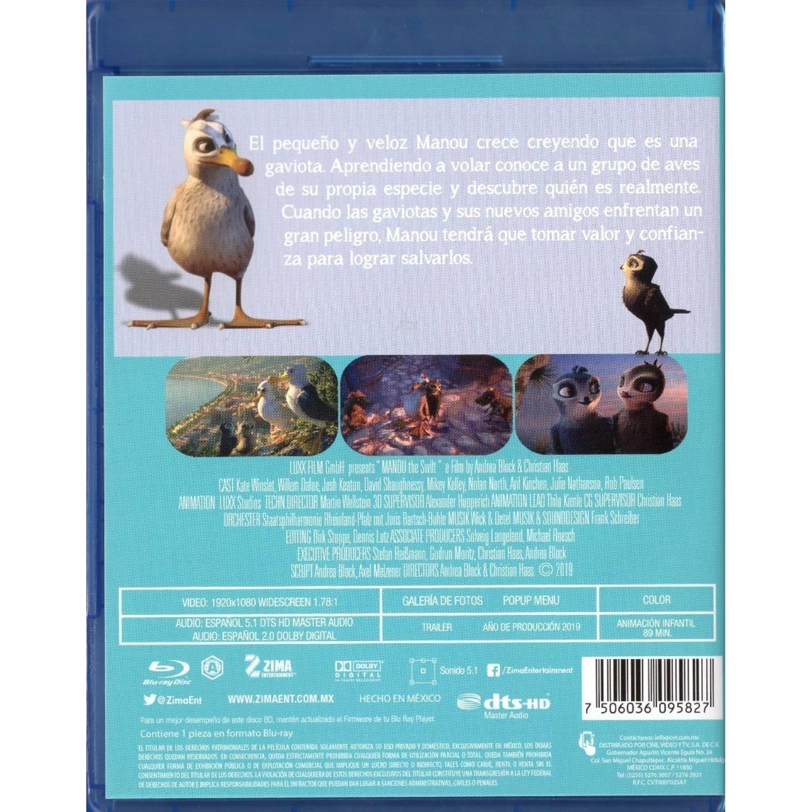 Pajaritos A Volar Pelicula Animada Blu-ray