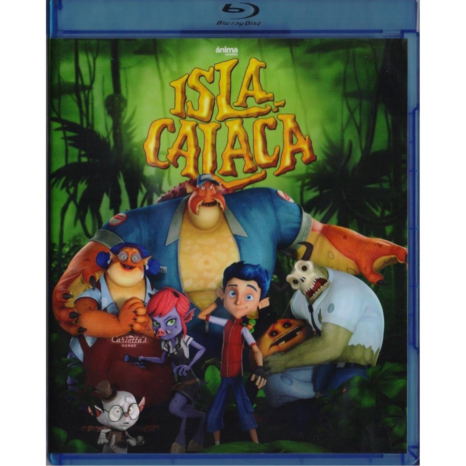La Isla Calaca Monster Island Pelicula Blu-ray
