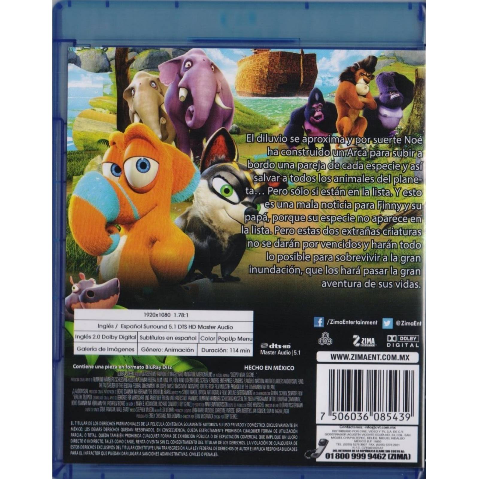 Uuups ! El Arca Nos Dejo Pelicula Blu-ray