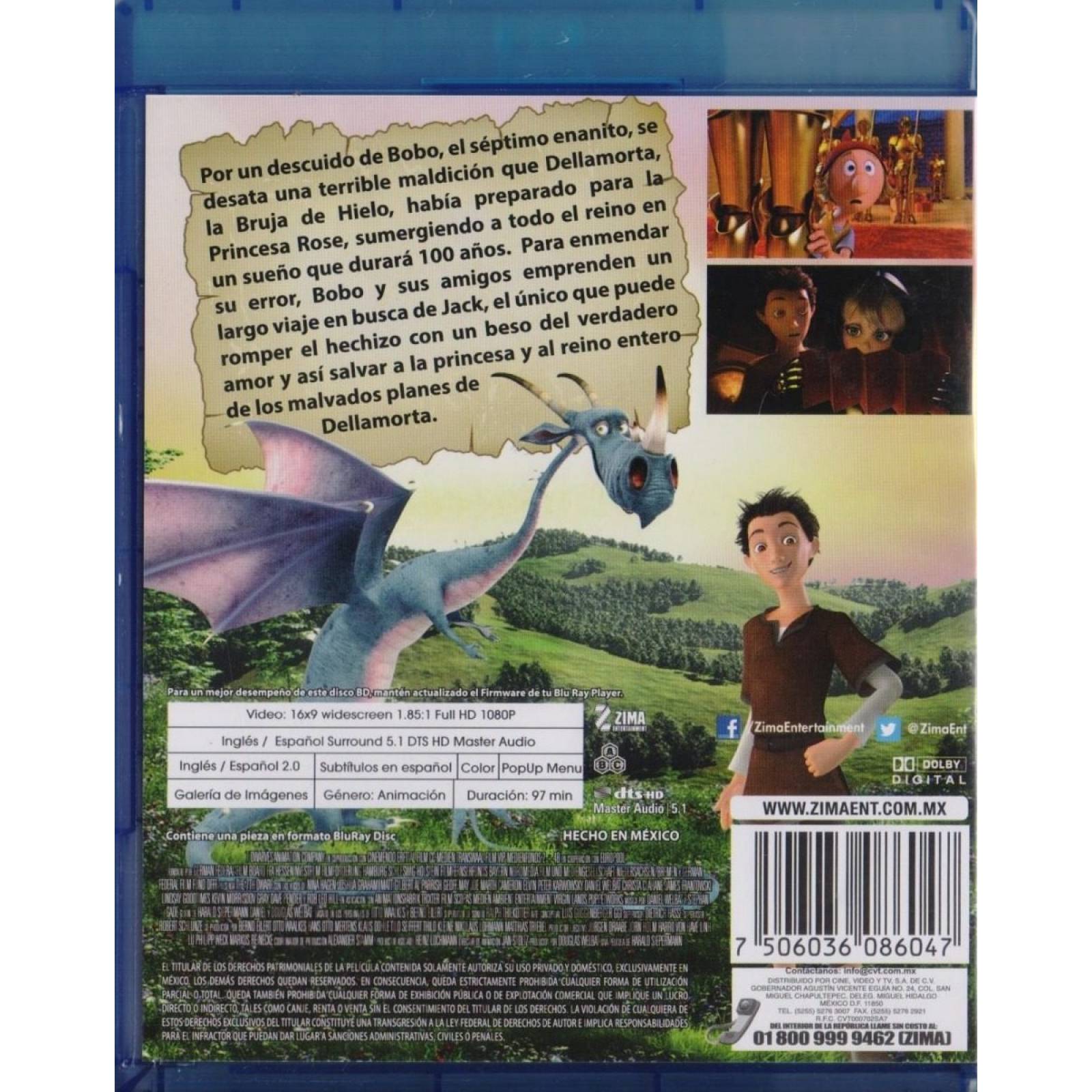 El Septimo Siete Enanito The 7 Th Dwarf Pelicula Blu-ray