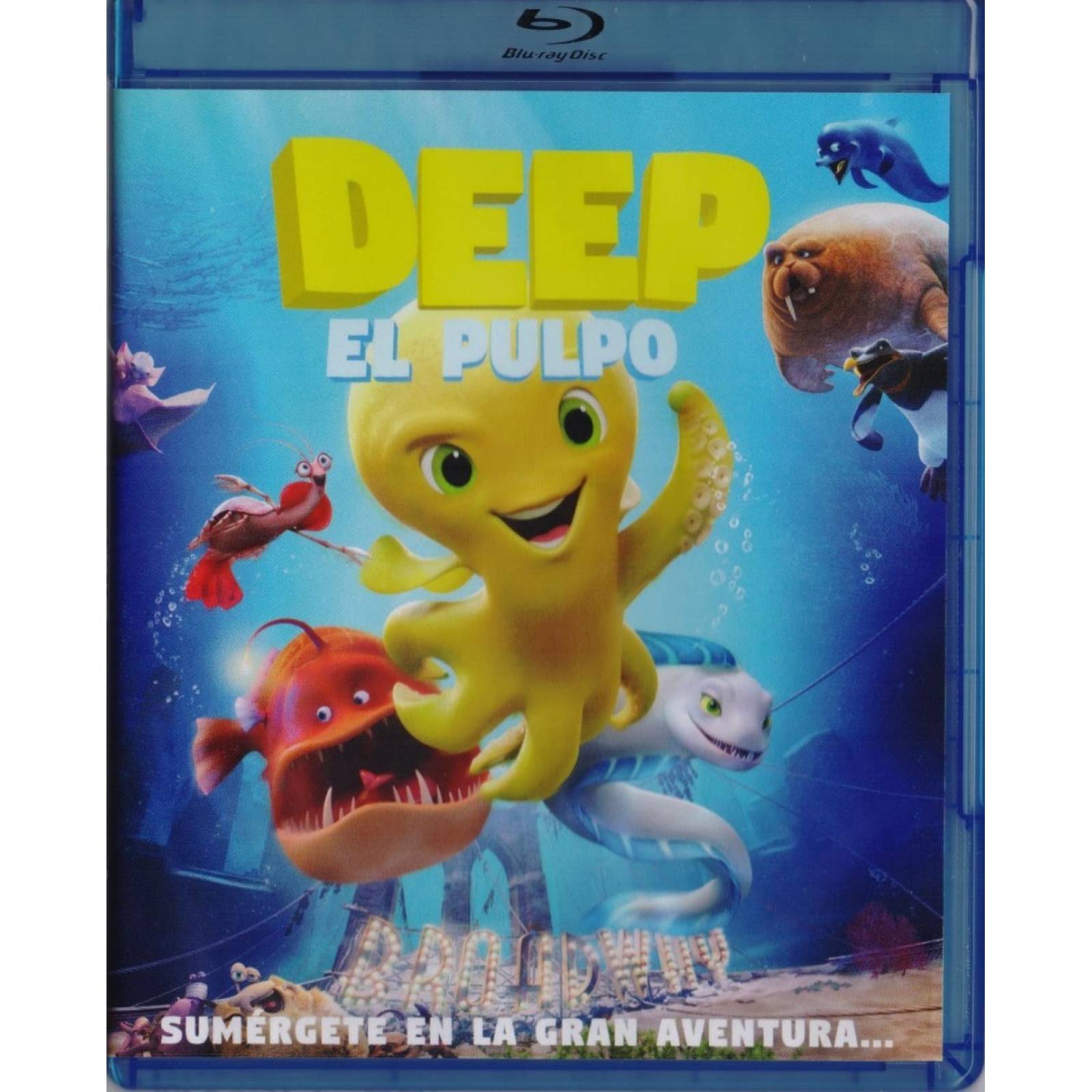 Deep El Pulpo Pelicula Blu-ray