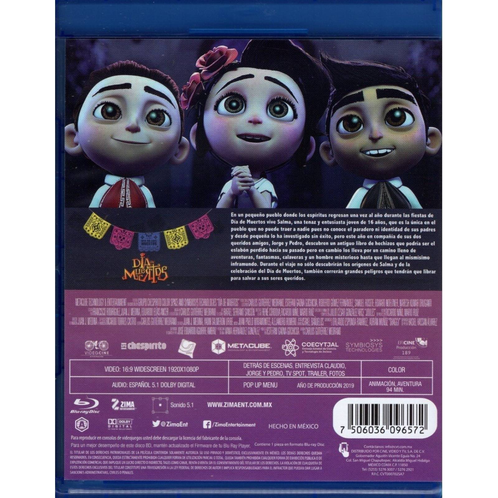 Dia De Muertos Fernanda Castillo Pelicula Mexicana Blu-ray