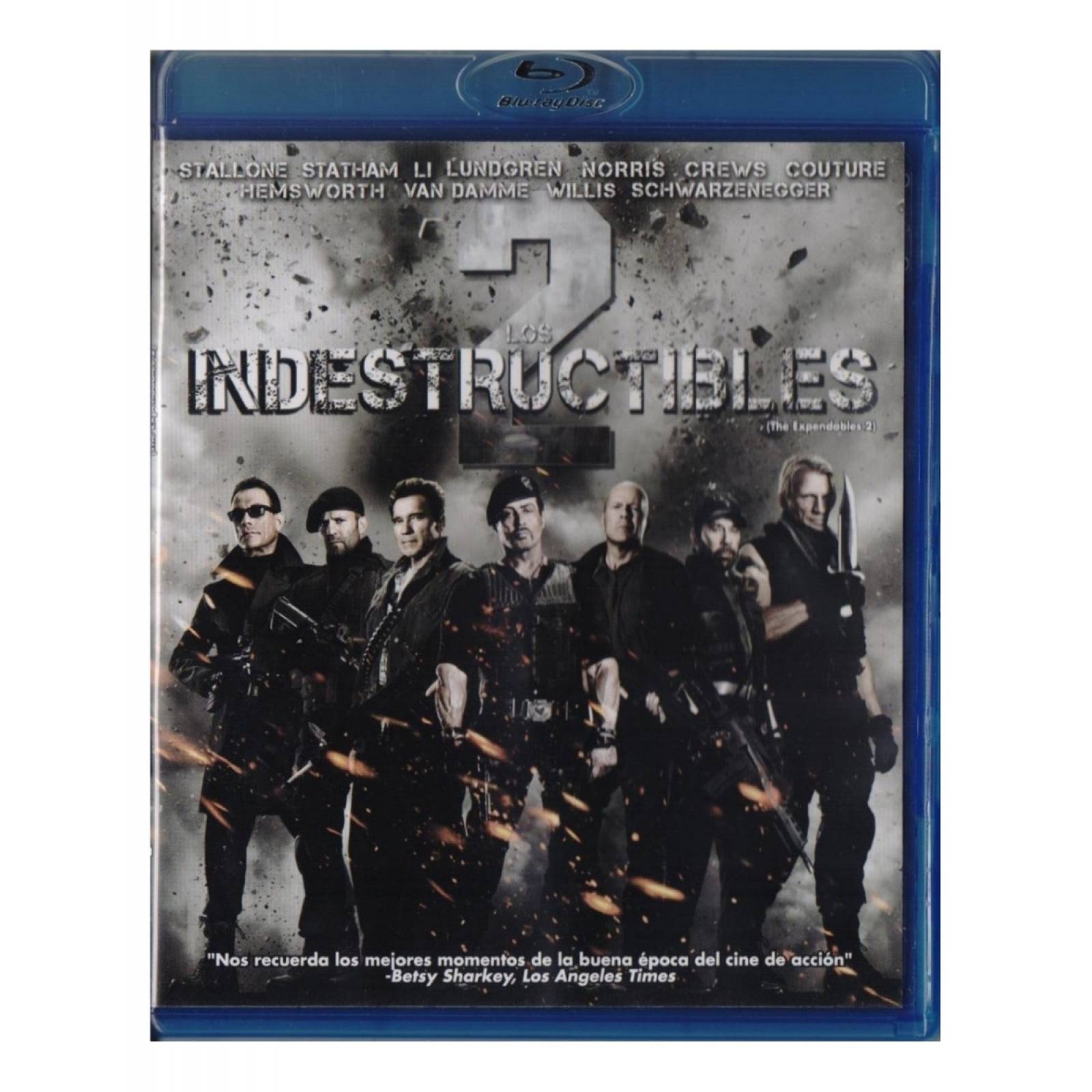 Los Indestructibles 2 Dos Expendables Pelicula BluRay