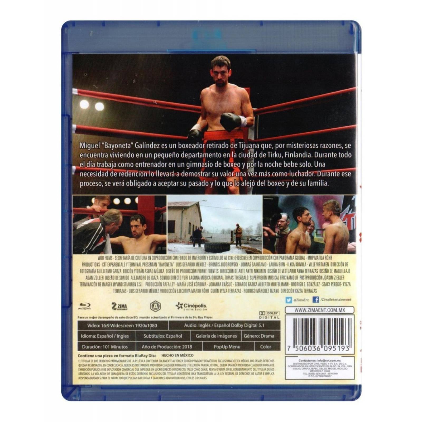 Bayoneta Luis Gerardo Mendez Pelicula BluRay