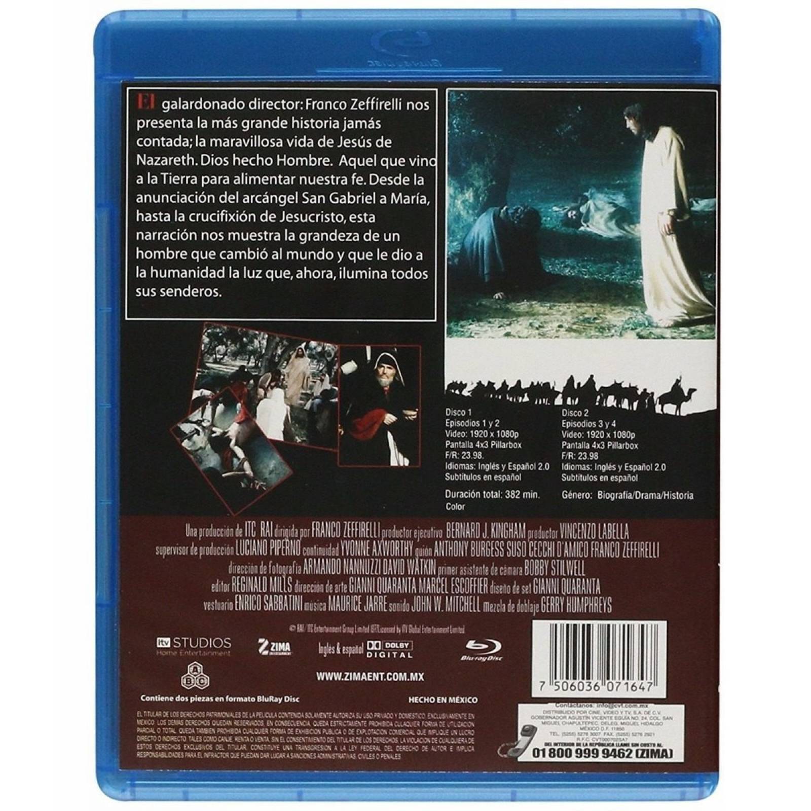 Jesus De Nazareth Robert Powell Miniserie Blu-ray