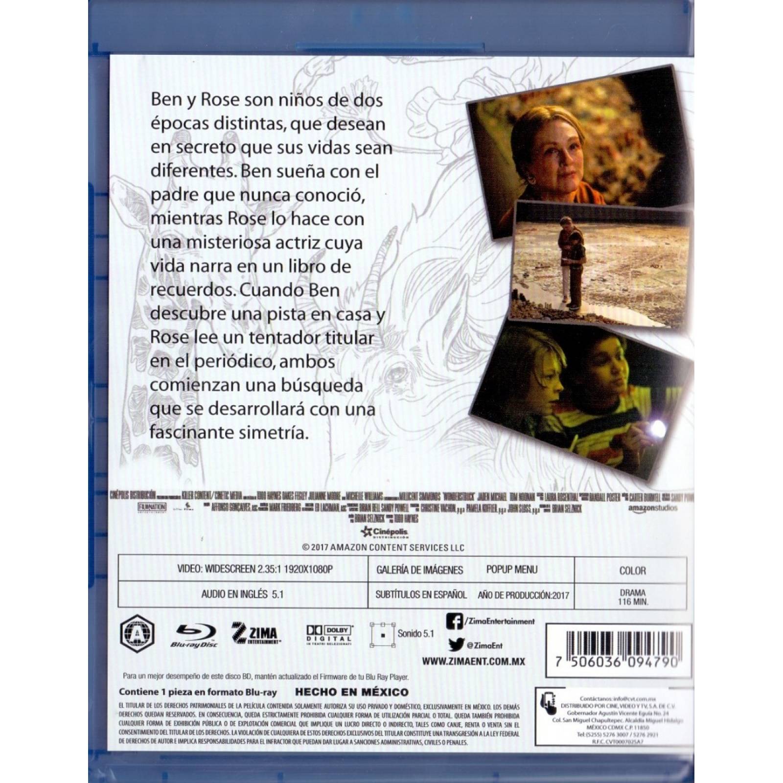 Wonderstruck El Museo De Las Maravillas Pelicula Blu-ray