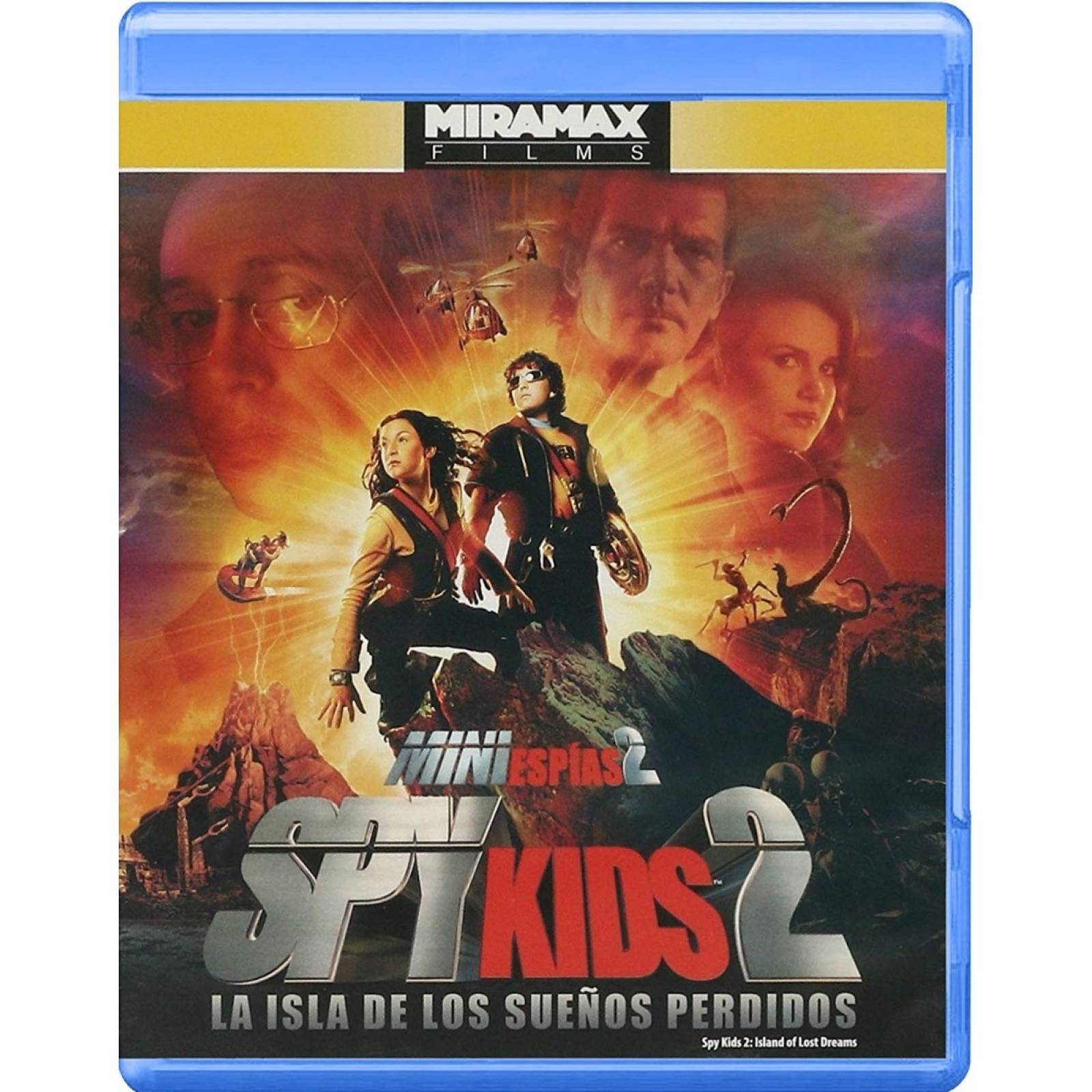 Mini Espias 2 Dos Spy Kids Antonio Banderas Pelicula Blu-ray