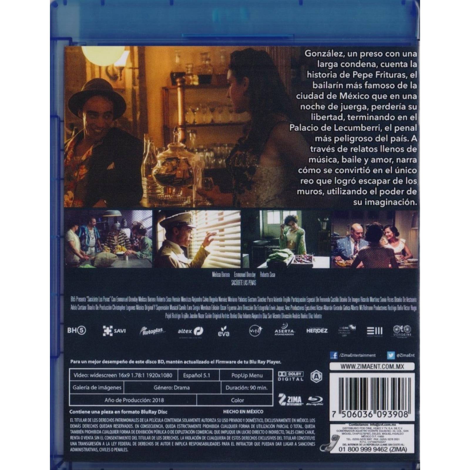Sacudete Las Penas Andres Ibañez Infante Pelicula BluRay