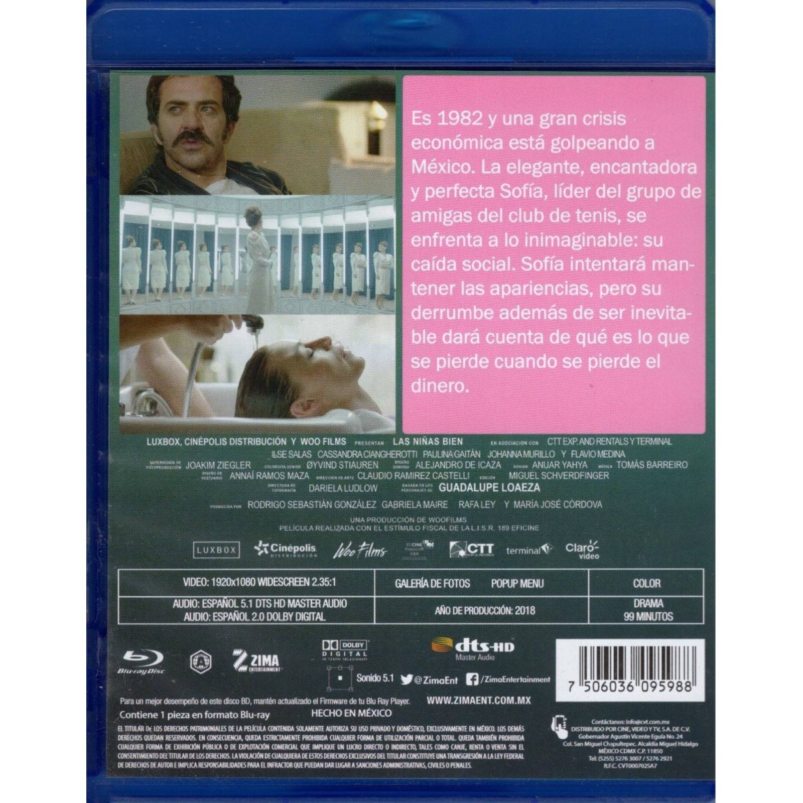 Las Niñas Bien Ilse Salas Pelicula Blu-ray