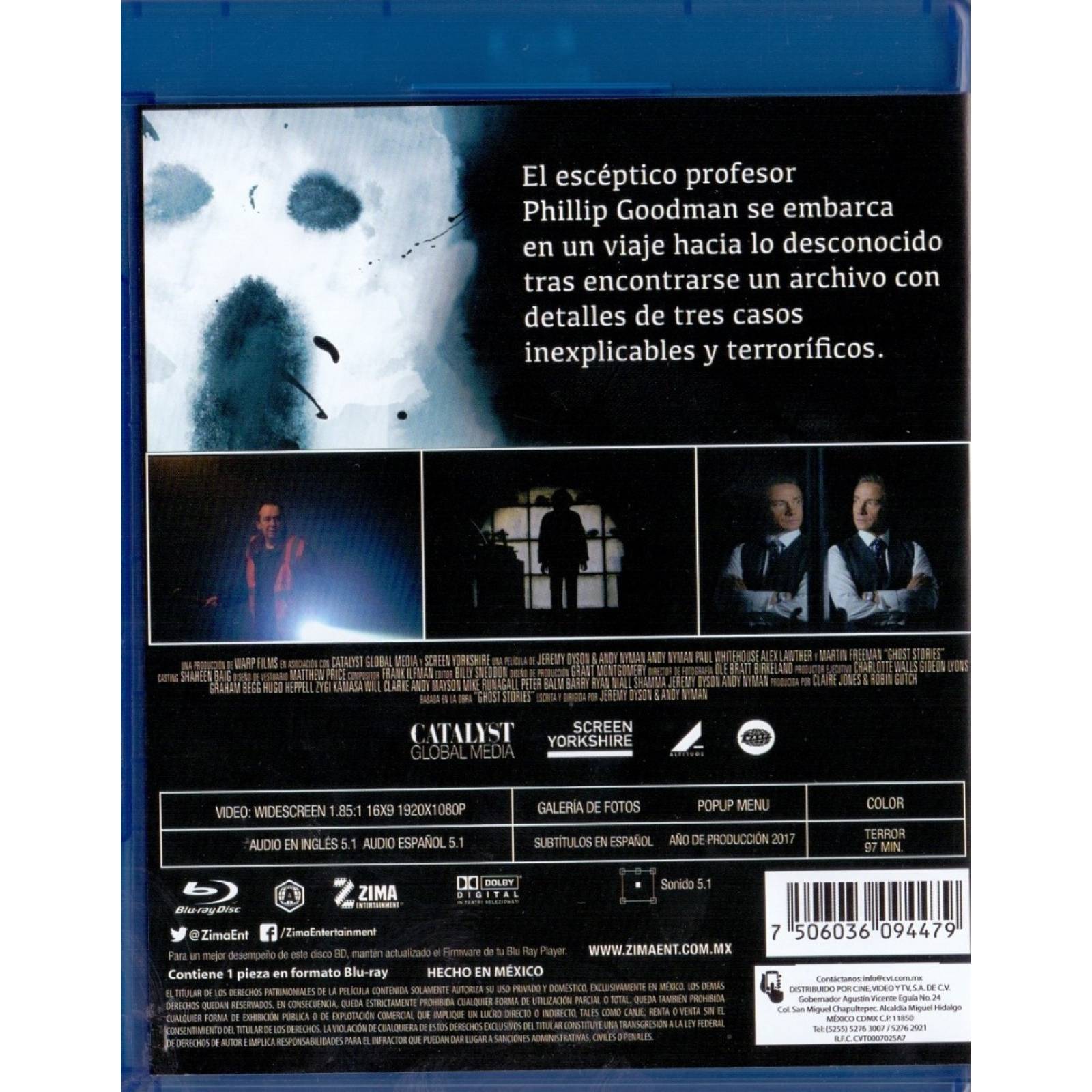 Historias De Ultratumba Ghost Stories Pelicula Blu-ray