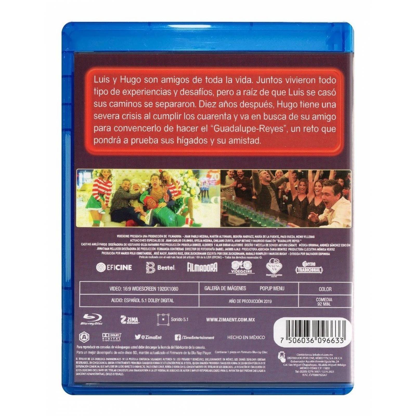 Guadalupe Reyes Juan Pablo Medina Pelicula Mexicana Blu-ray