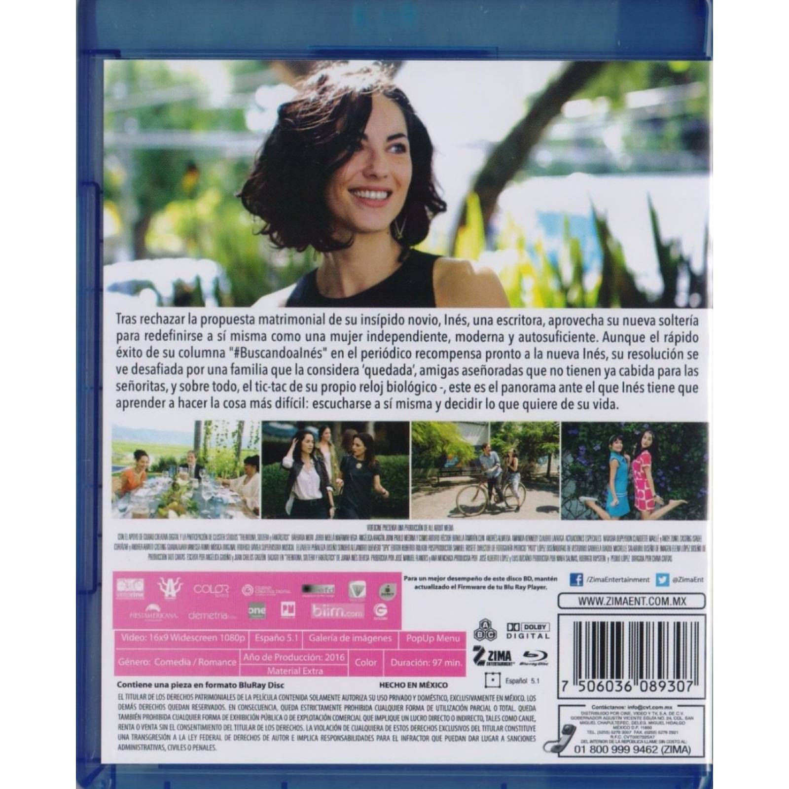 Treintona Soltera Y Fantastica Barbara Mori Pelicula Blu-ray