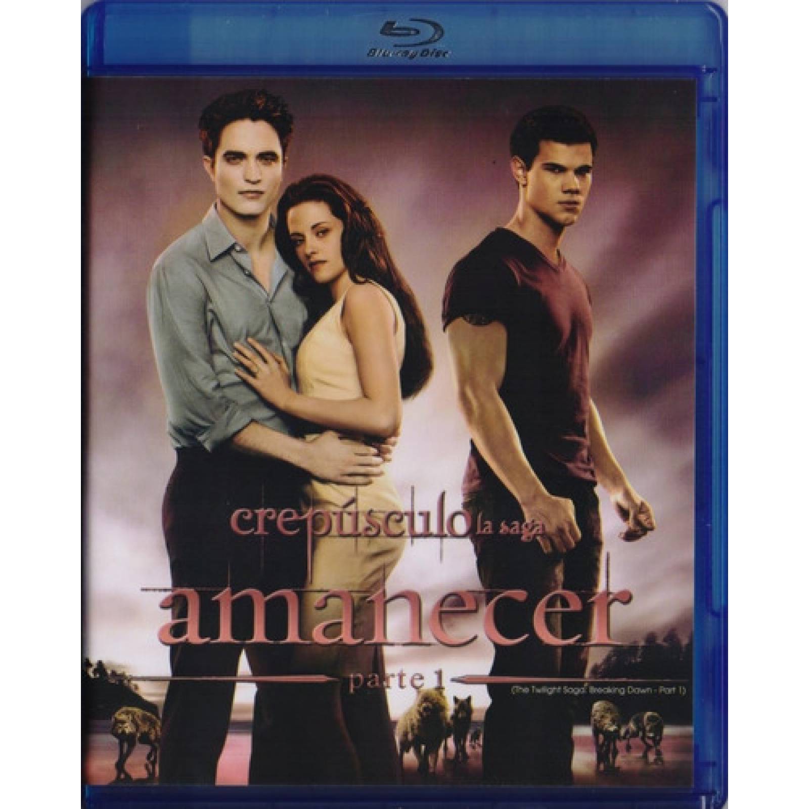 Amanecer Parte 1 Uno Saga Crepusculo Pelicula Blu-ray