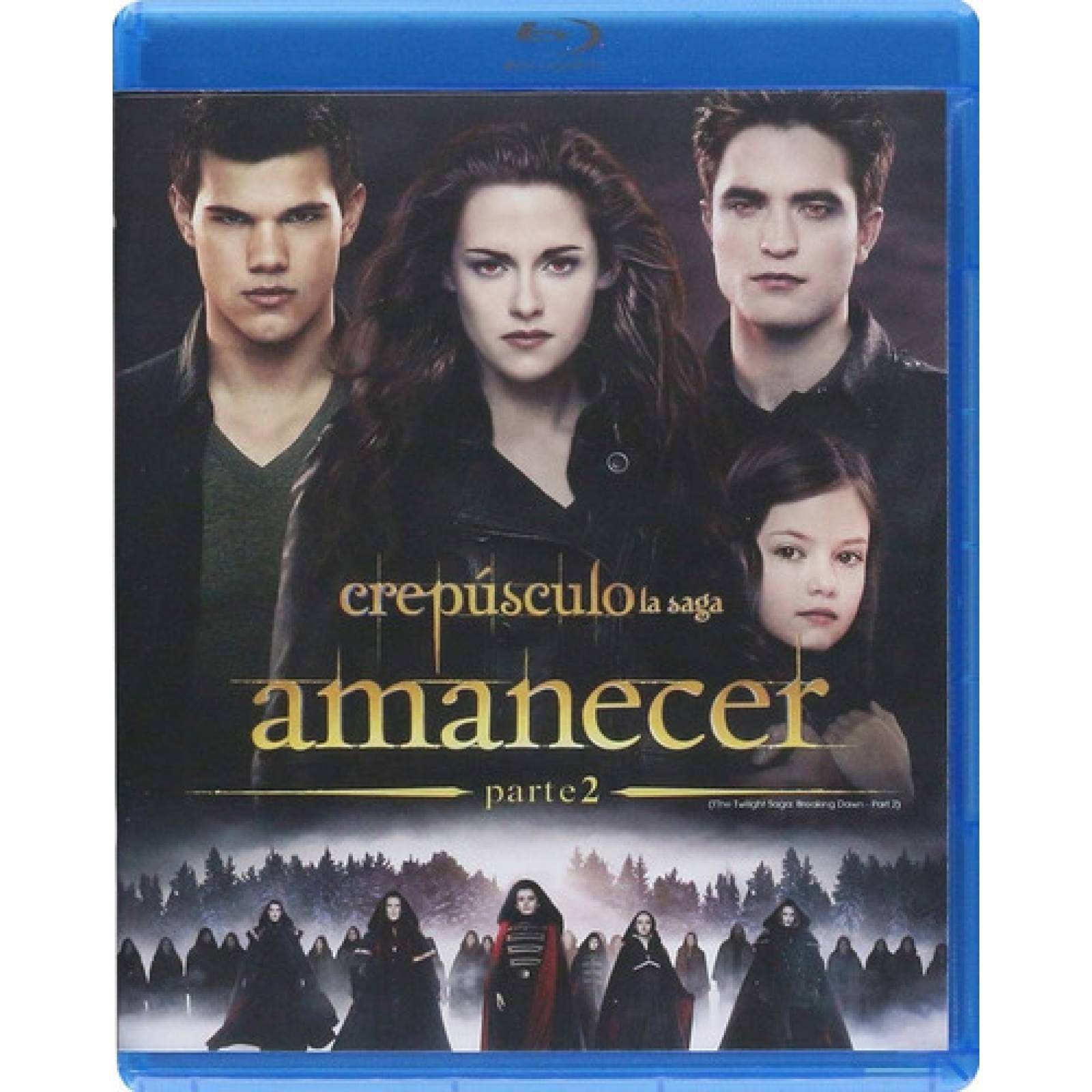 Amanecer Parte 2 Dos Saga Crepusculo Pelicula Blu-ray