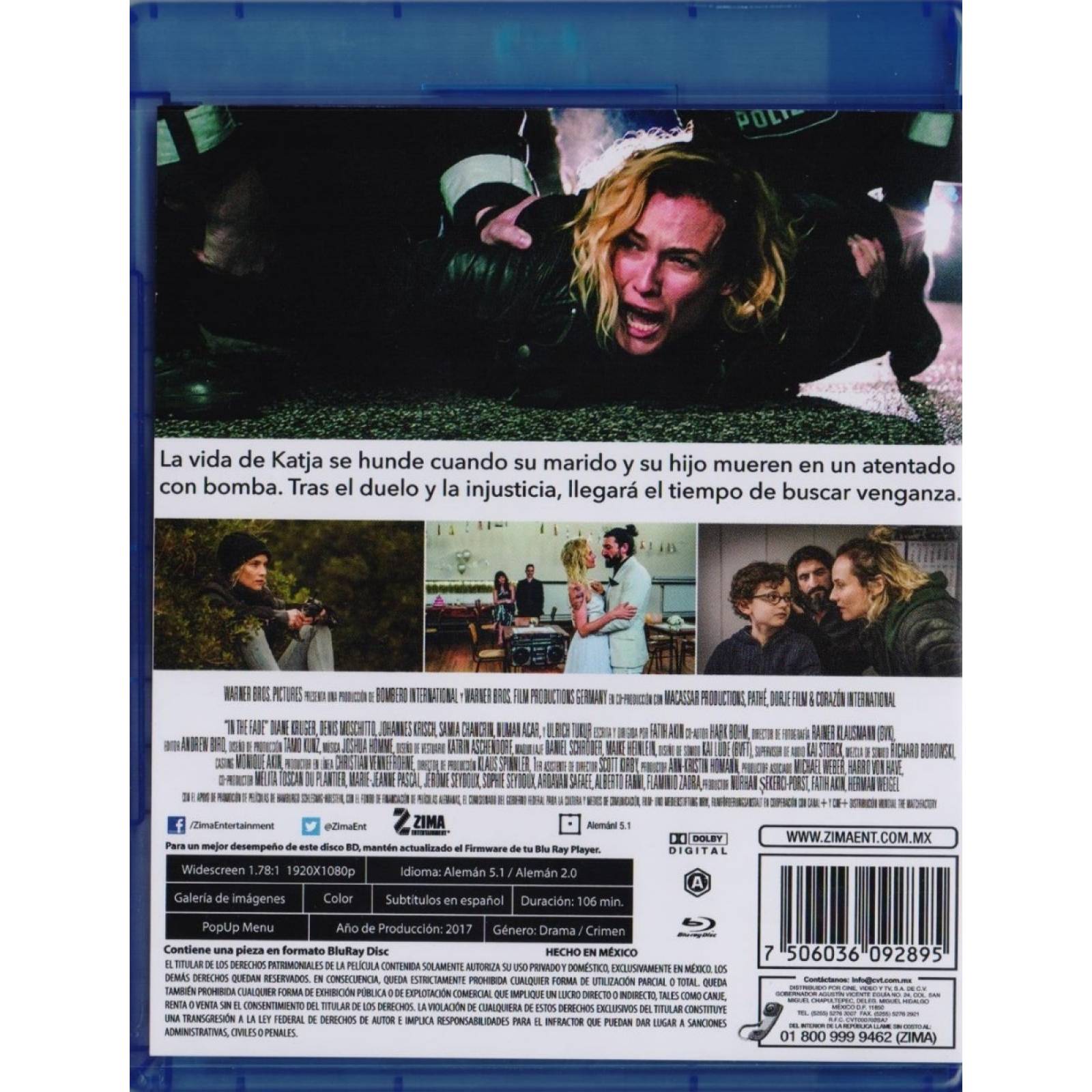 En La Penumbra In The Fade Diane Kruger Pelicula Blu-ray