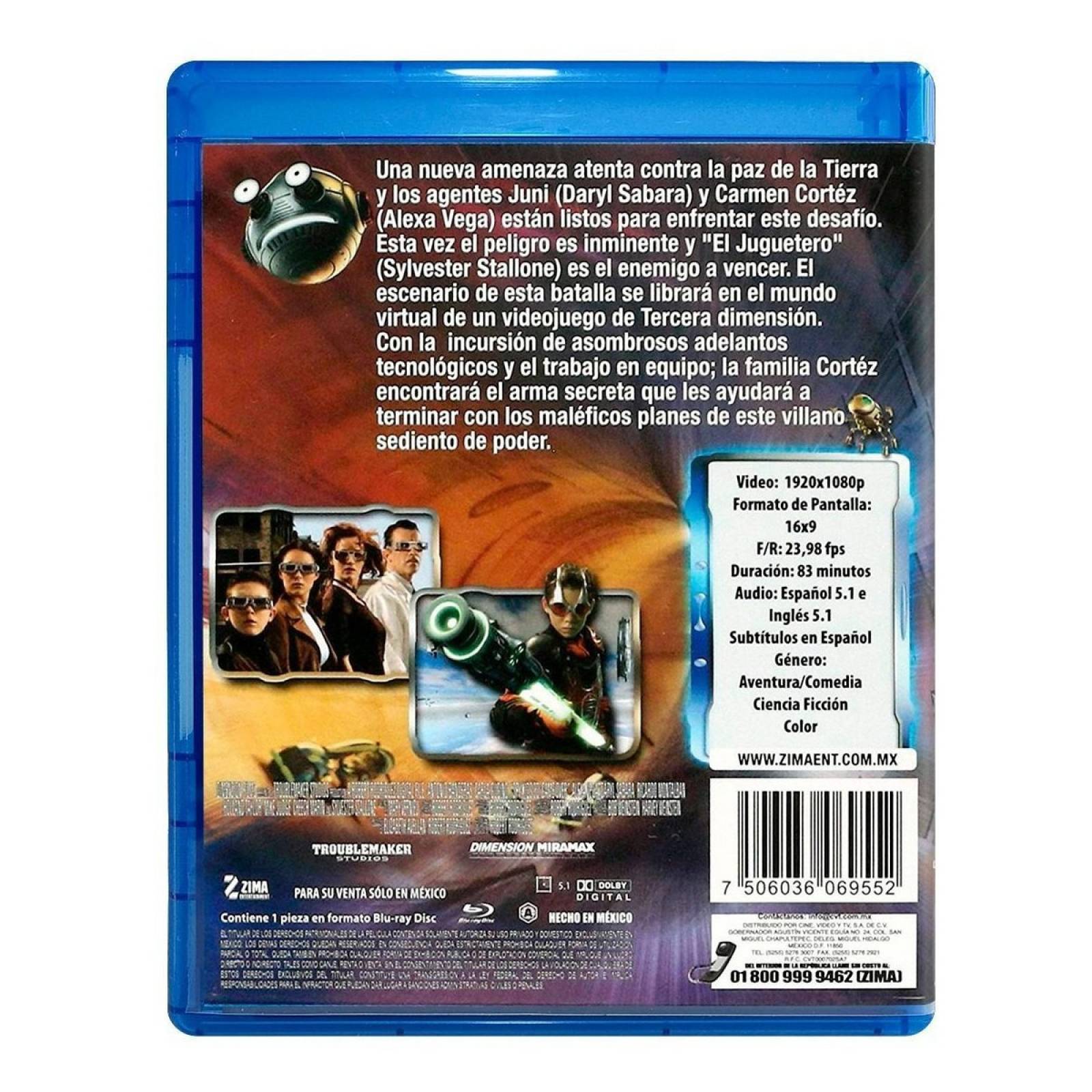 Mini Espias 3 -d Tres Antonio Banderas Pelicula Blu-ray