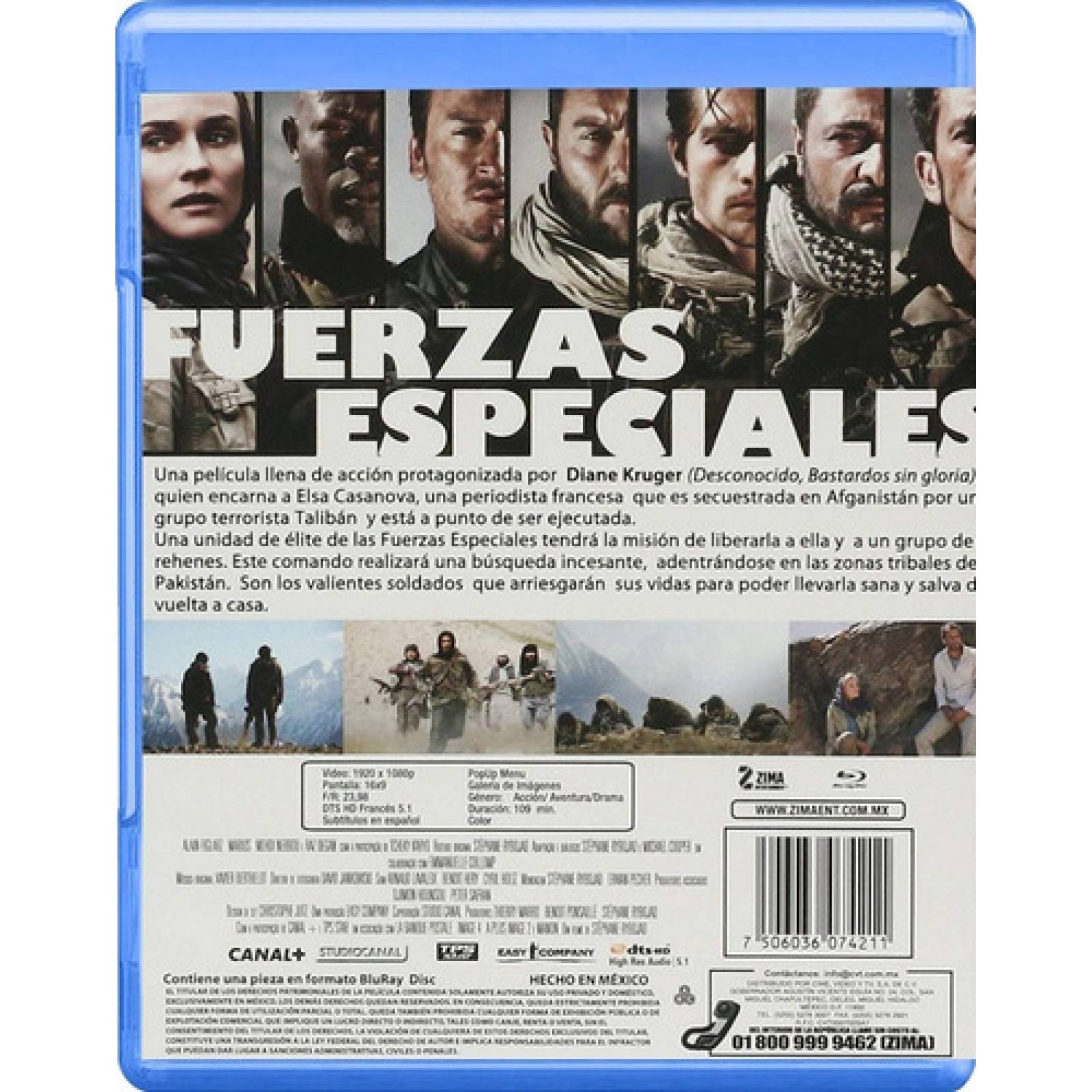 Fuerzas Especiales Stephane Rybojad Pelicula Blu-ray