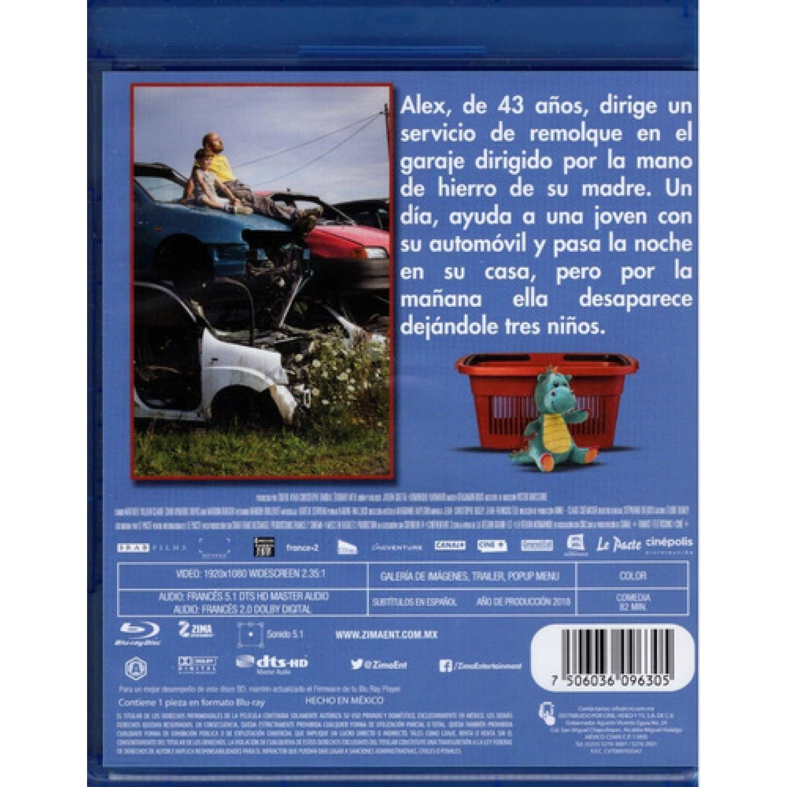 Niñero Por Accidente Pelicula Blu-rayFavoritoPrecio anterior: 209 pesos$209