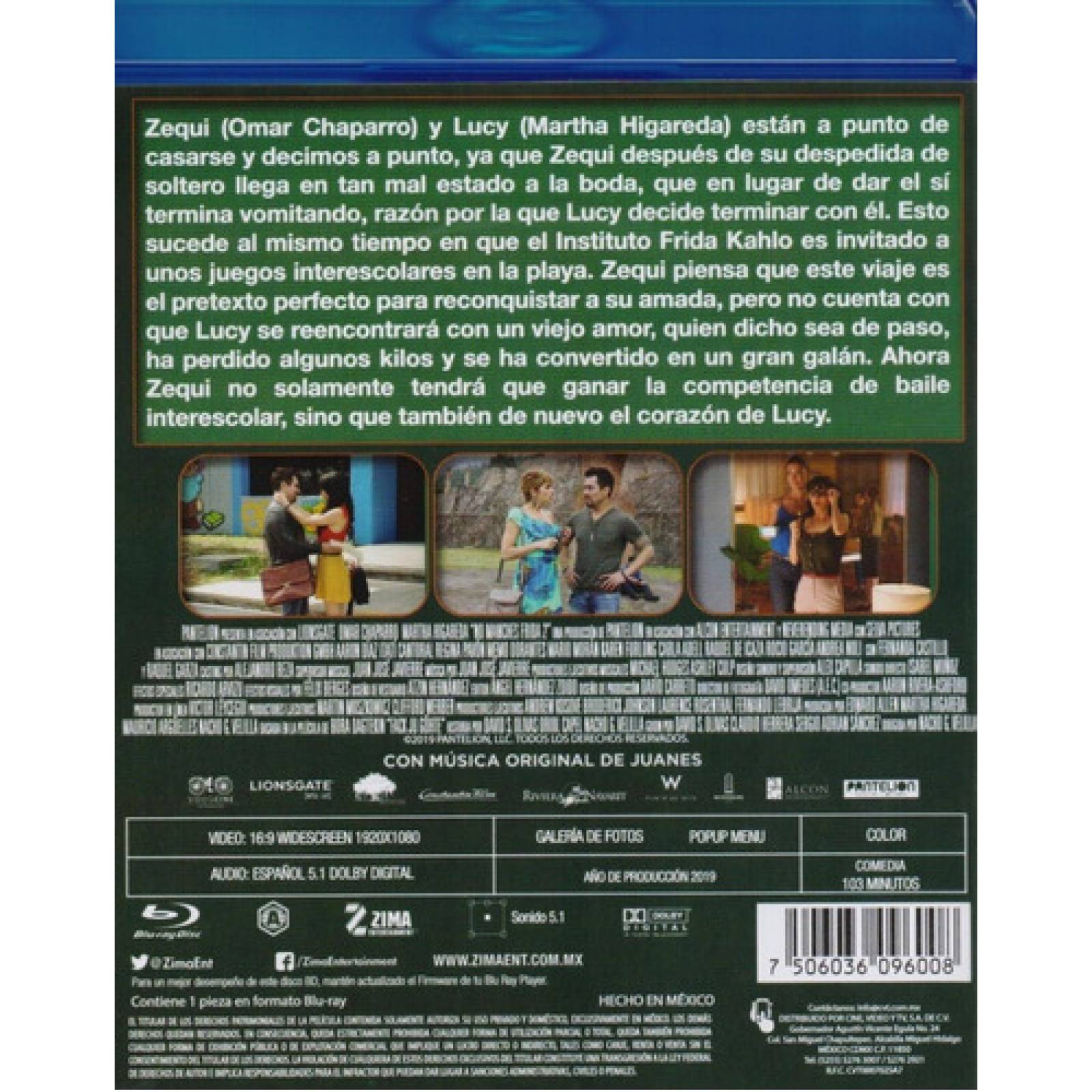 No Manches Frida 2 Dos Martha Higareda Pelicula Blu-ray
