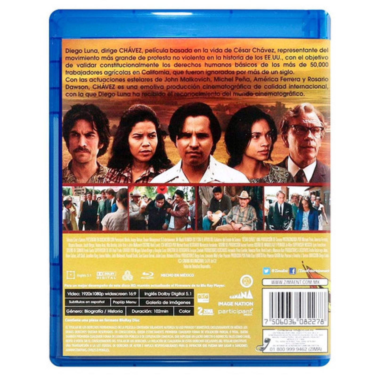 Cesar Chavez Diego Luna Pelicula Blu-ray