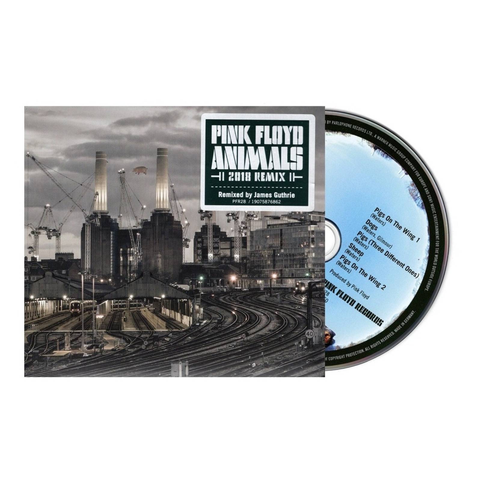 Pink Floyd Animals 2018 Remix Digipack Disco Cd.