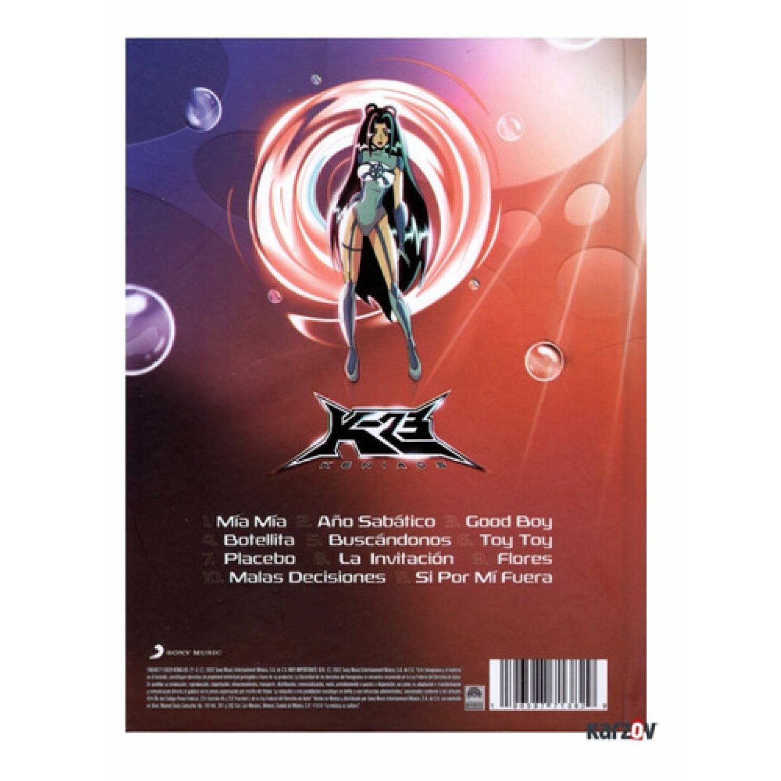 Kenia Os K23 Disco Cd + Libro + Tarjeta Lenticular