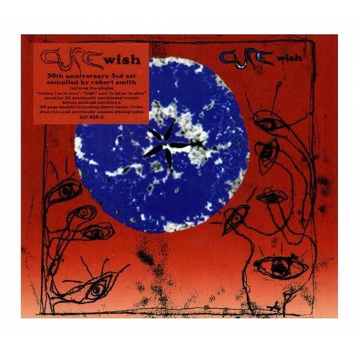 The Cure Wish 30th Anniversary Remastered Deluxe 3 Discos Cd