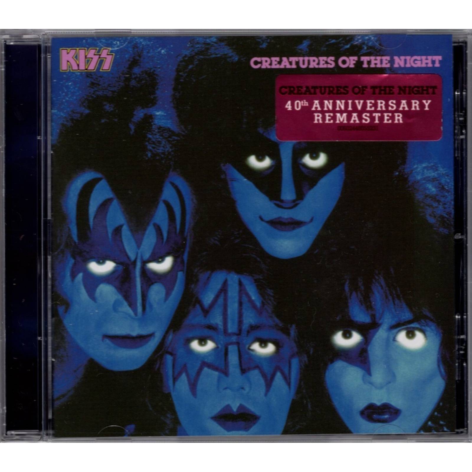 Kiss Creatures Of The Night 40th Anniversary Disco Cd