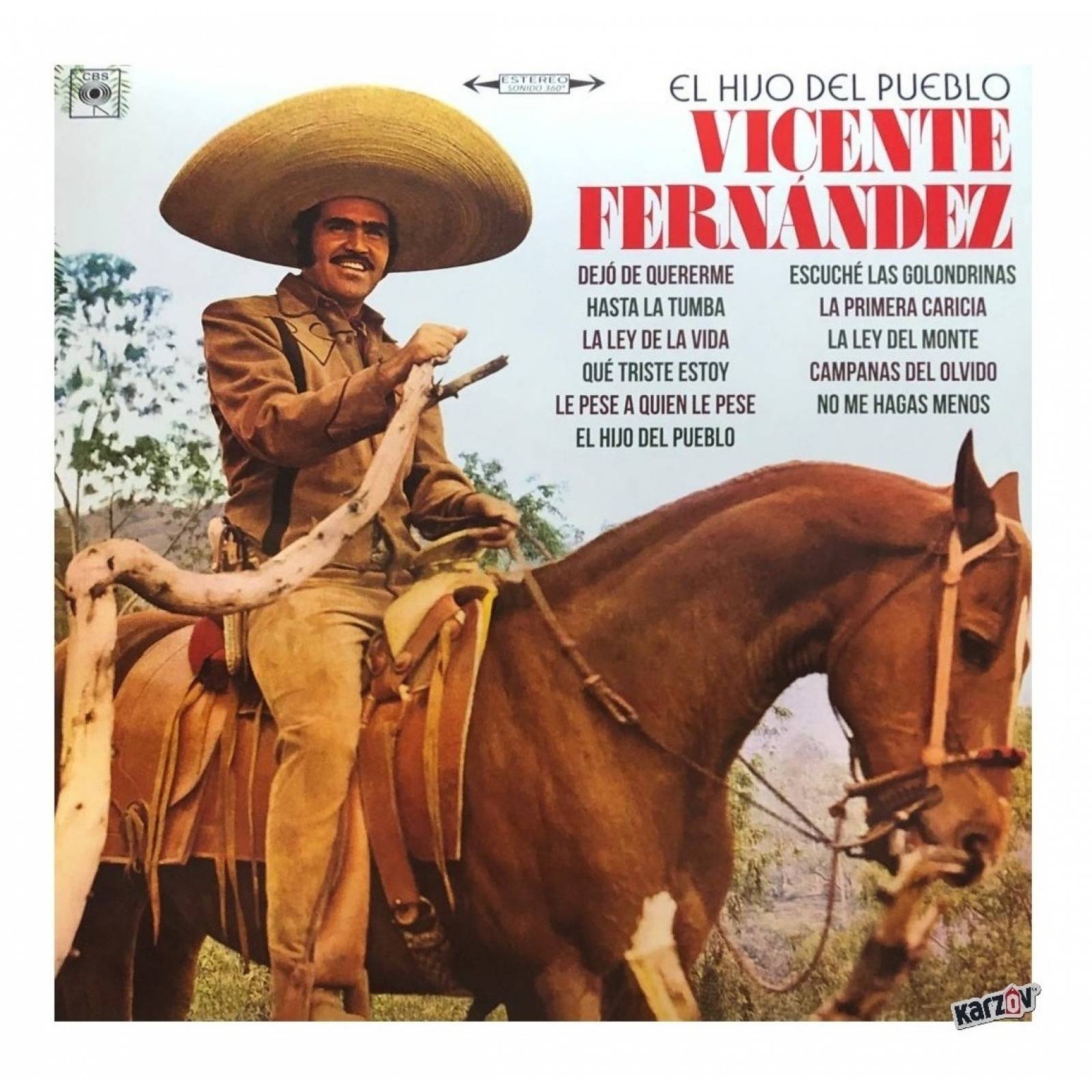 Vicente Fernandez El Hijo Del Pueblo Lp Vinyl 12"