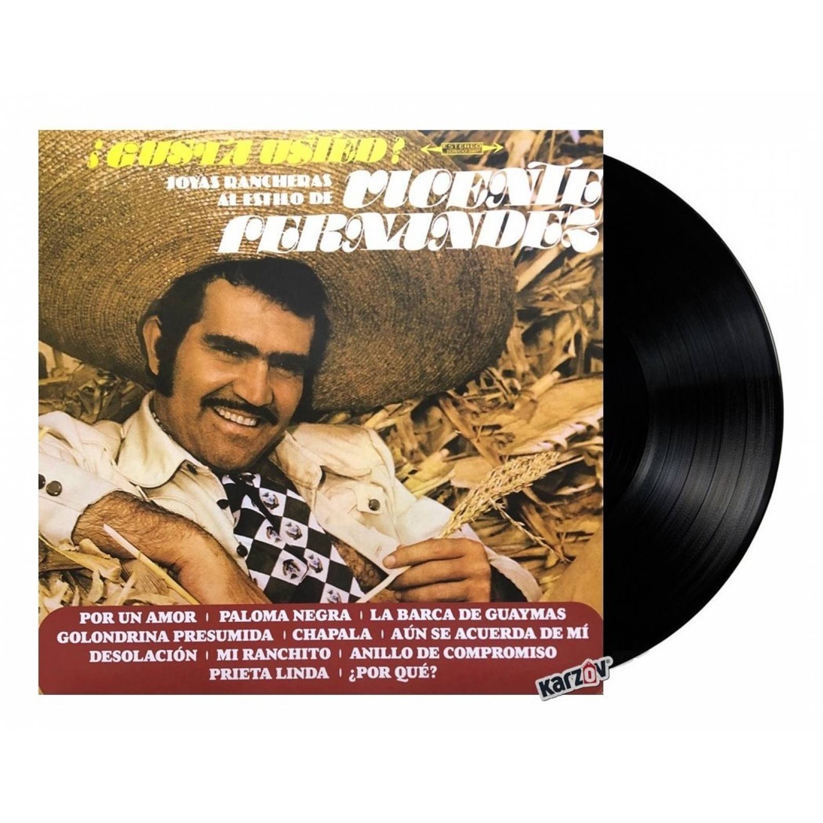 Joyas Rancheras Al Estilo De Vicente Fernandez Lp Vinyl 12"