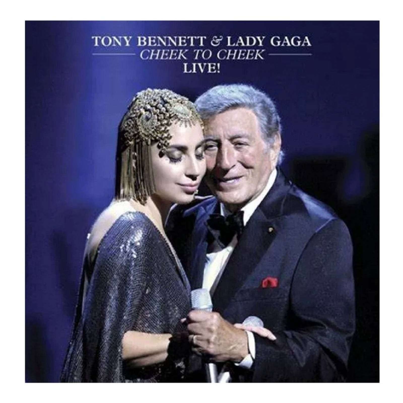 Tony Bennett & Lady Gaga Cheek To Cheek Live 2 Lp Vinyl 12"