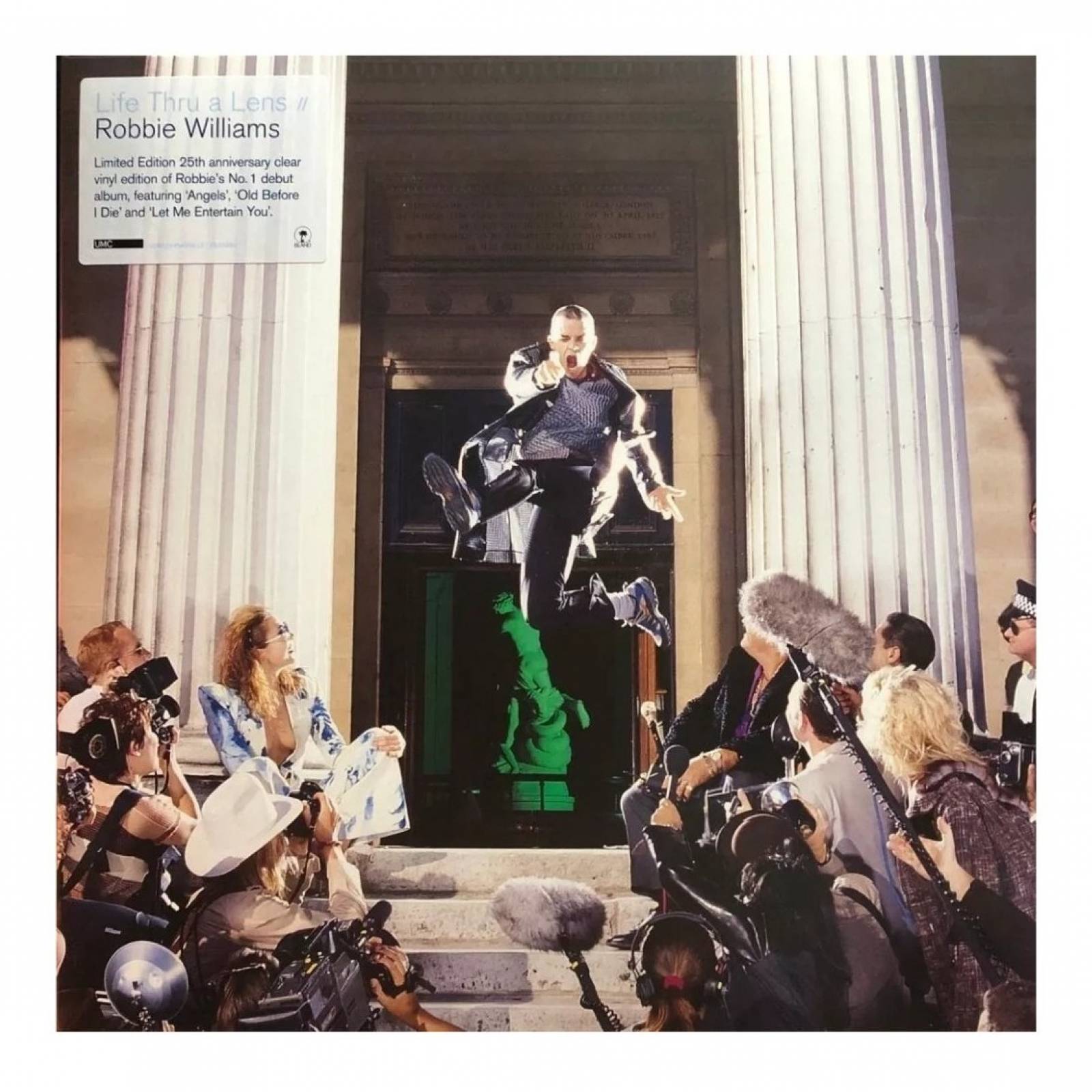 Robbie Williams Life Thru A Lens Lp Vinyl / Clear 12"