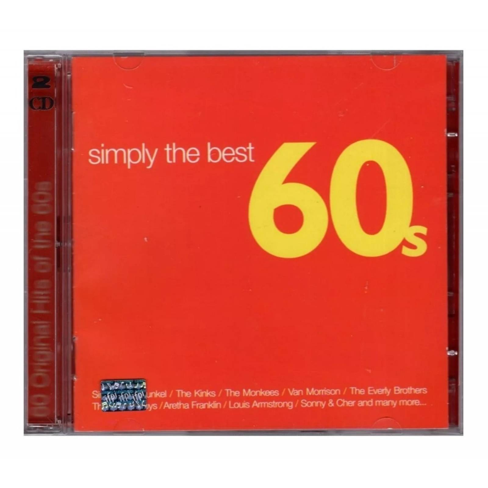 Simply The Best 60 's Santana & Feliciano & Presley - 2 Discos Cd