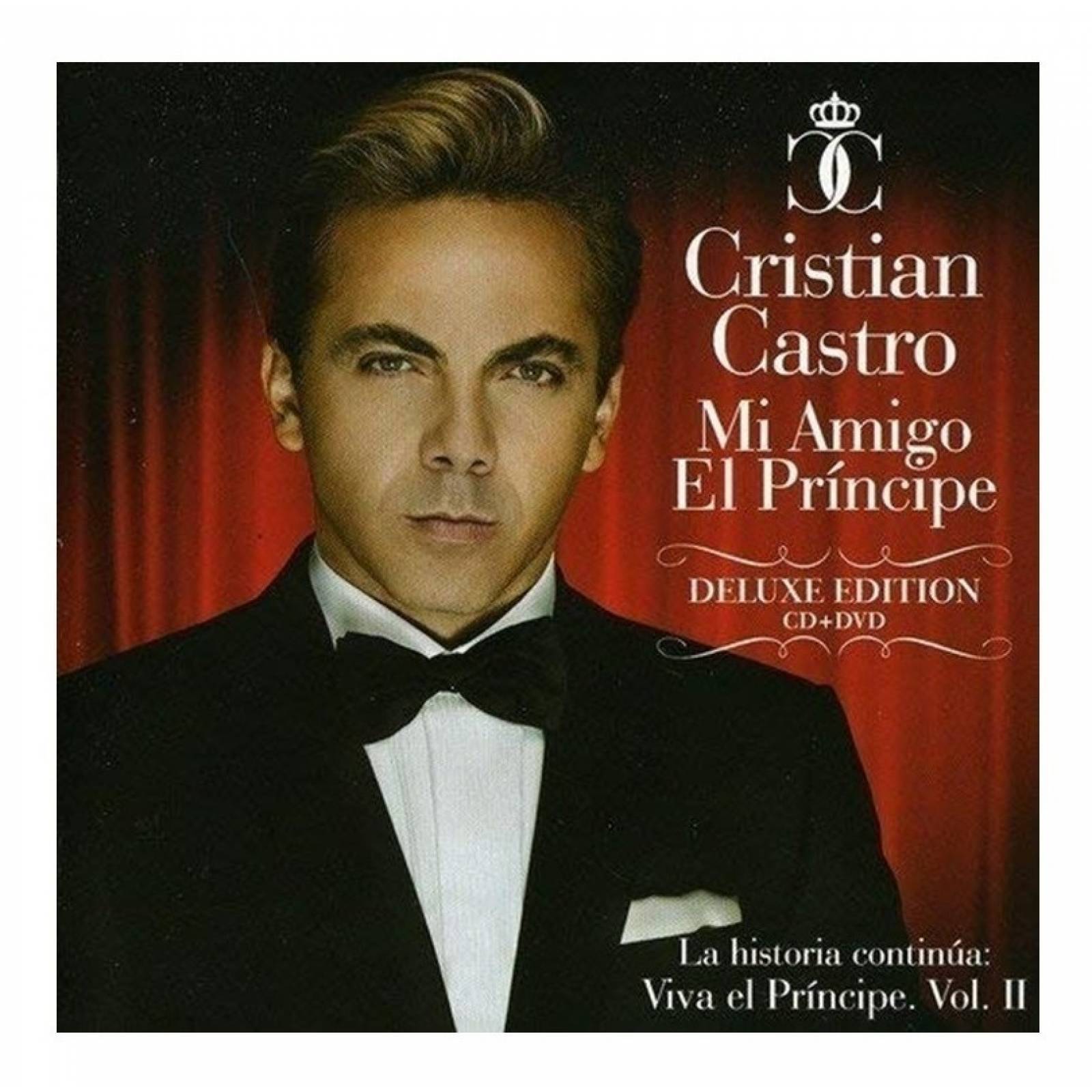Cristian Castro - Mi Amigo El Principe Deluxe - Disco Cd + Dvd
