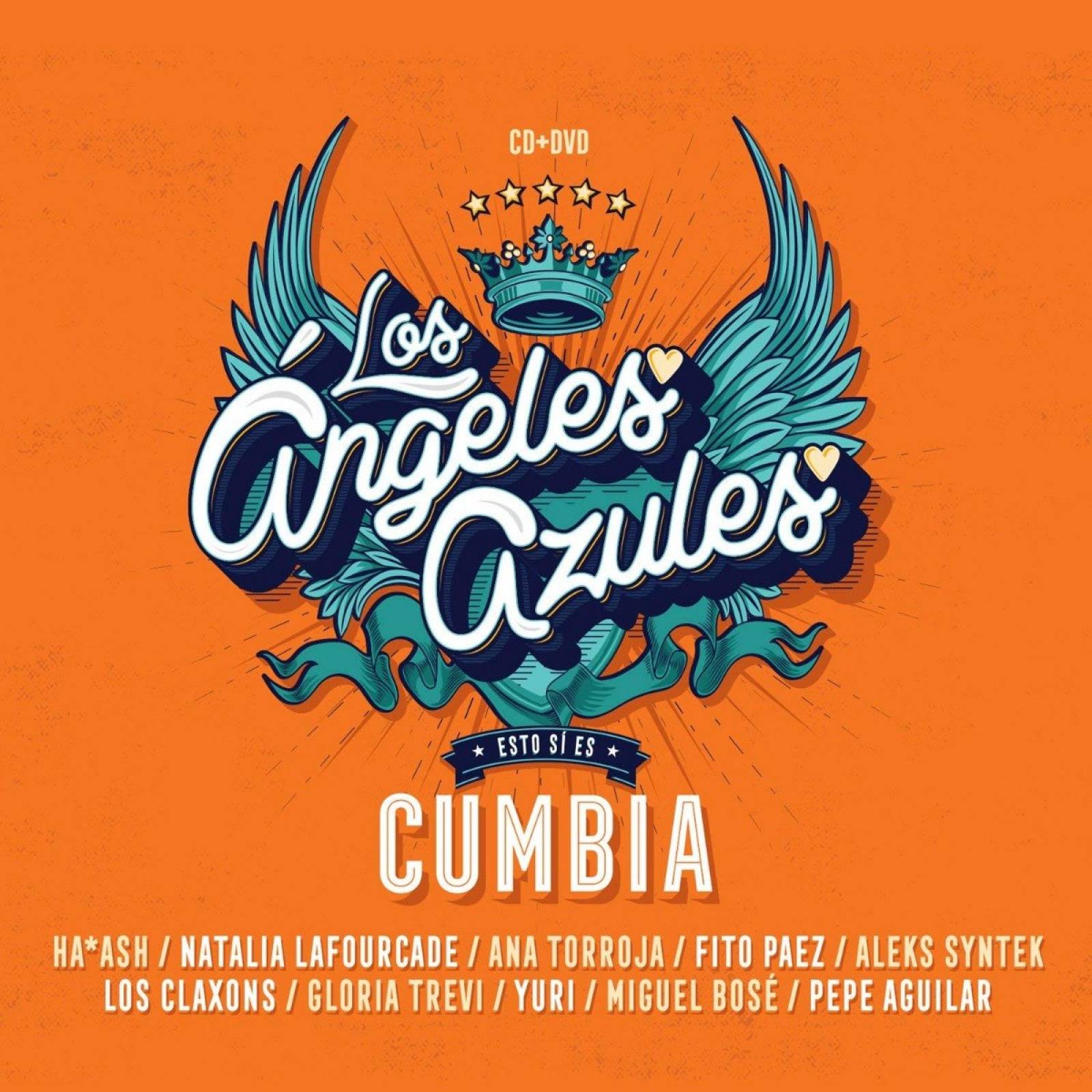 Los Angeles Azules Esto Si Es Cumbia Cd + Dvd