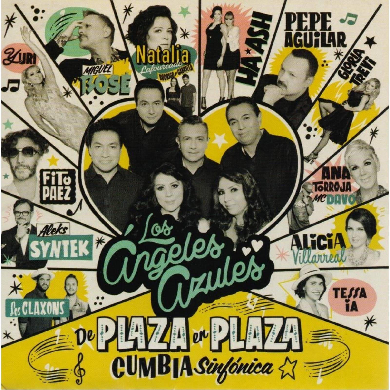 Los Angeles Azules Plaza En Plaza Cumbia Sinfonica Cd + Dvd