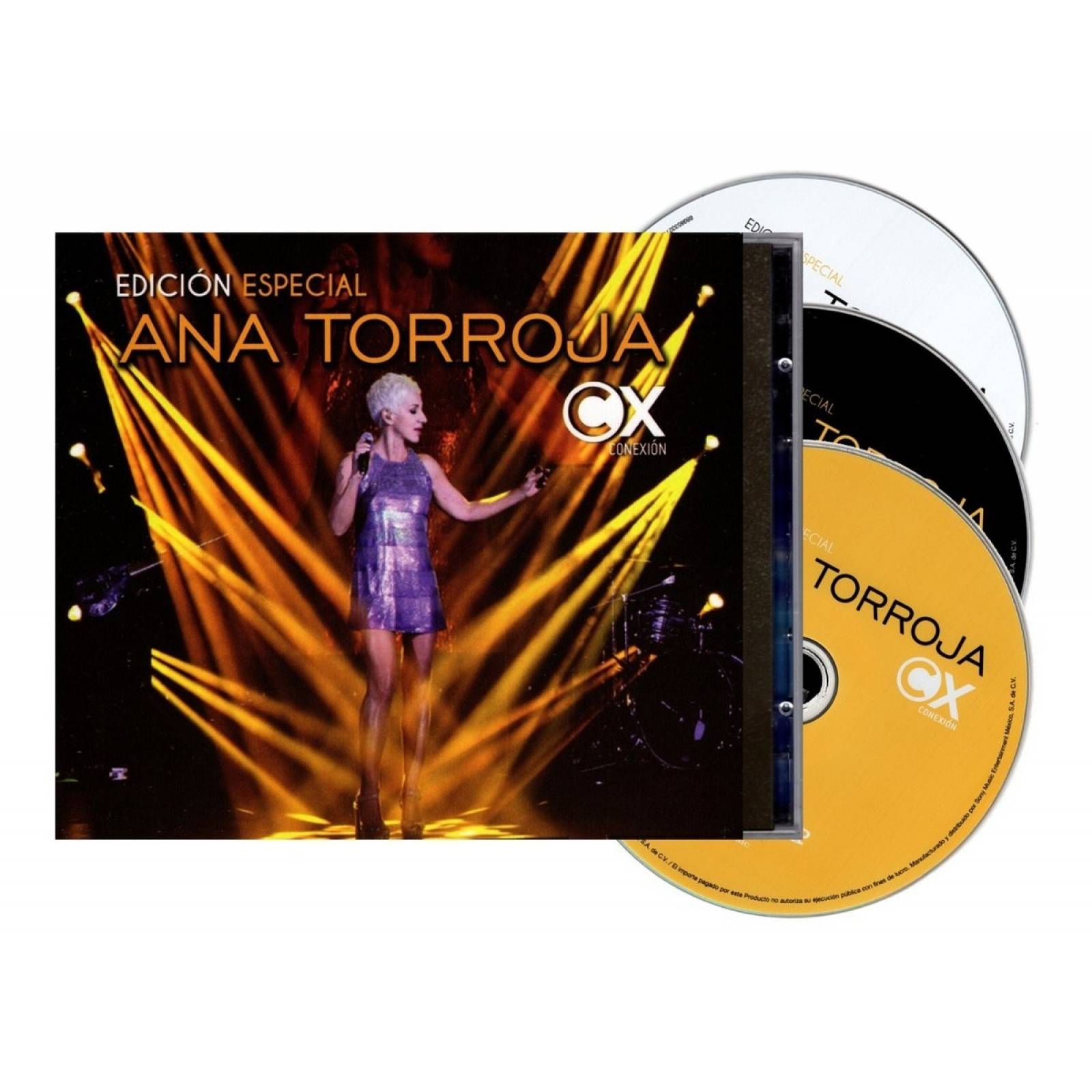 Ana Torroja Conexion Edicion Especial 2 Discos Cd + Dvd