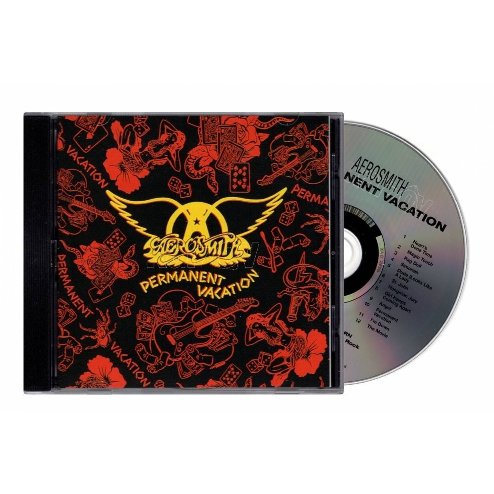 Aerosmith Permanent Vacation Disco Cd