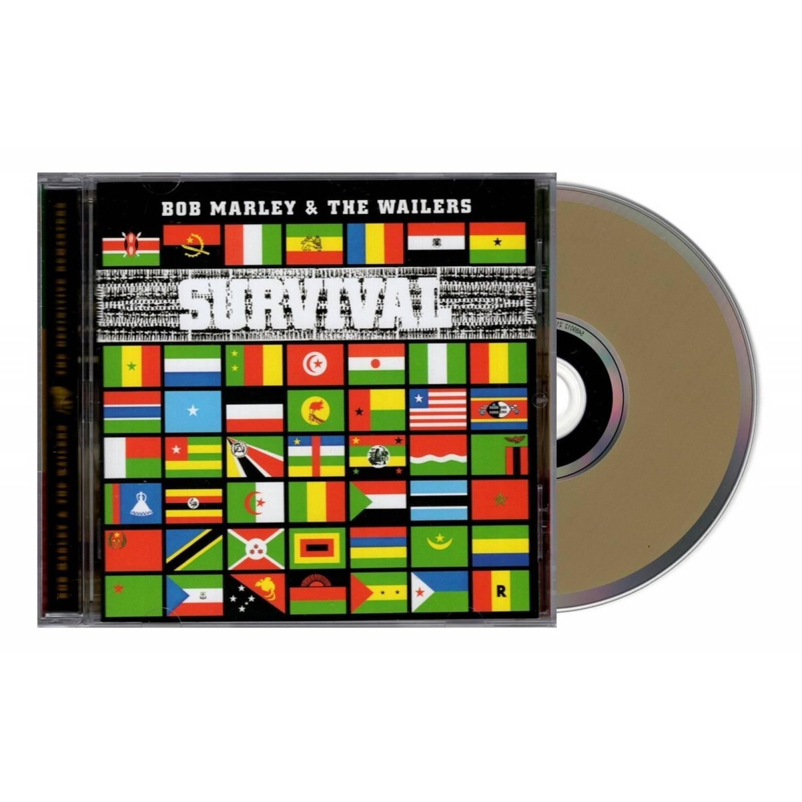 Bob Marley & The Wailers Survival Disco Cd Importado