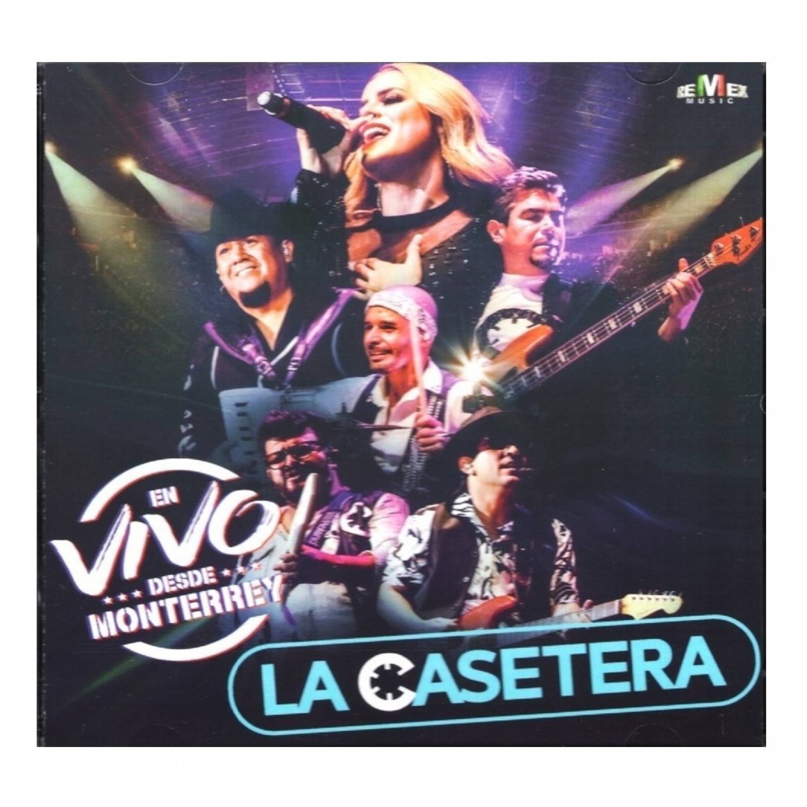 La Casetera En Vivo Desde Monterrey Disco Cd
