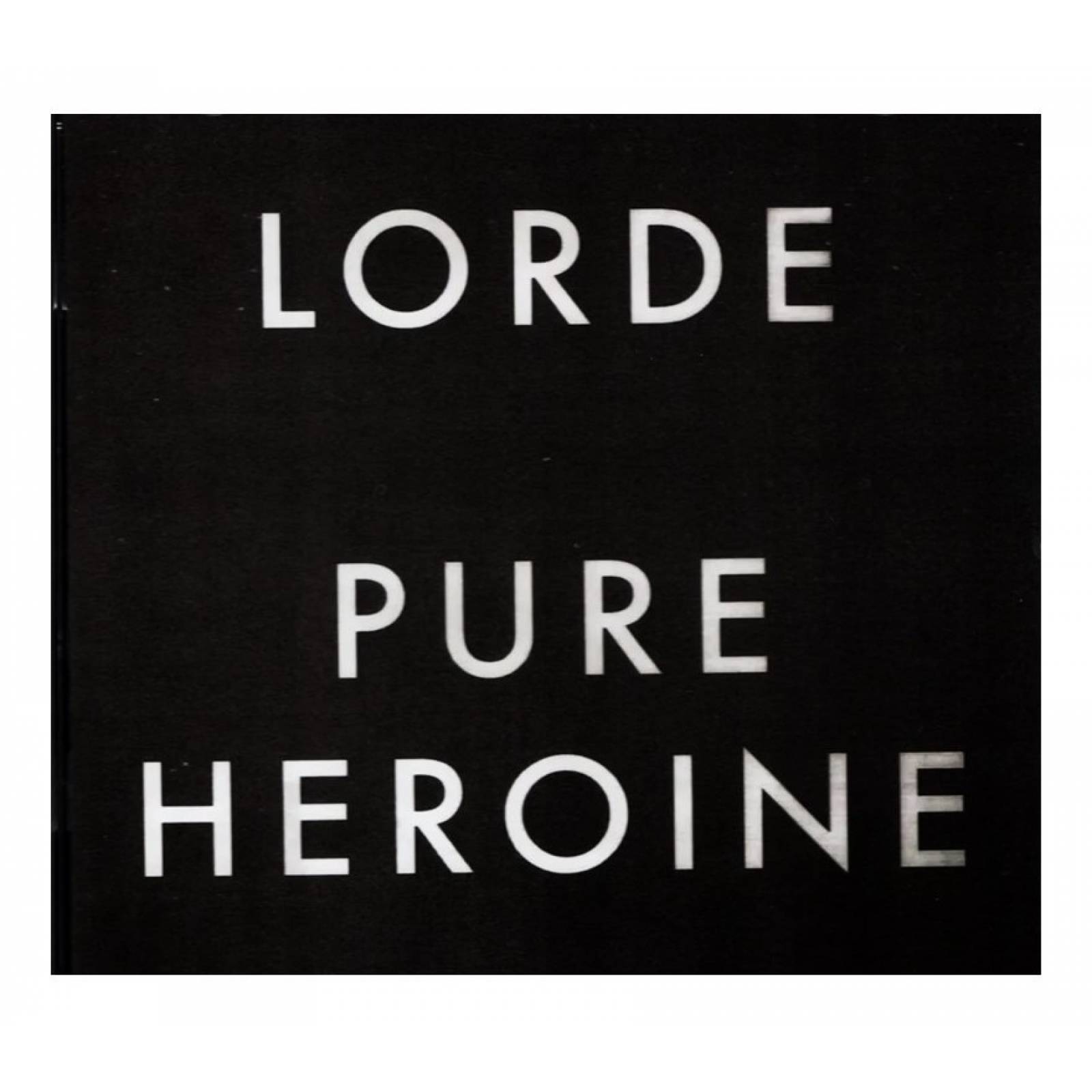 Lorde Pure Heroine Audio Cd.