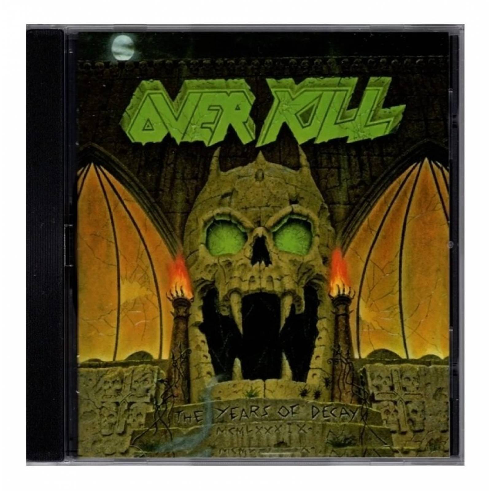Overkill The Years Of Decay Disco Cd