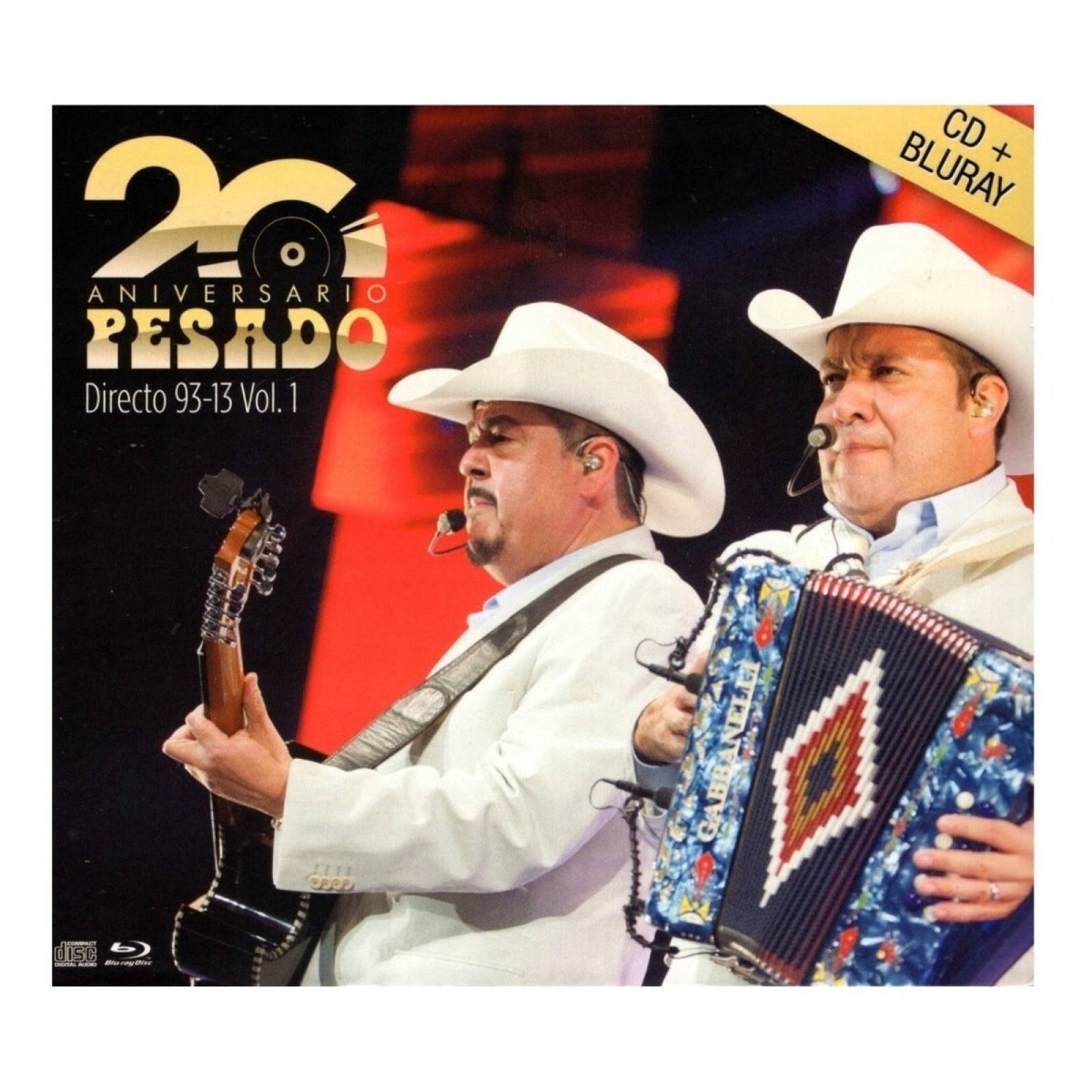 Pesado En Directo 93 - 13 / Vol 1 20 Aniversario Cd + Blu-ray