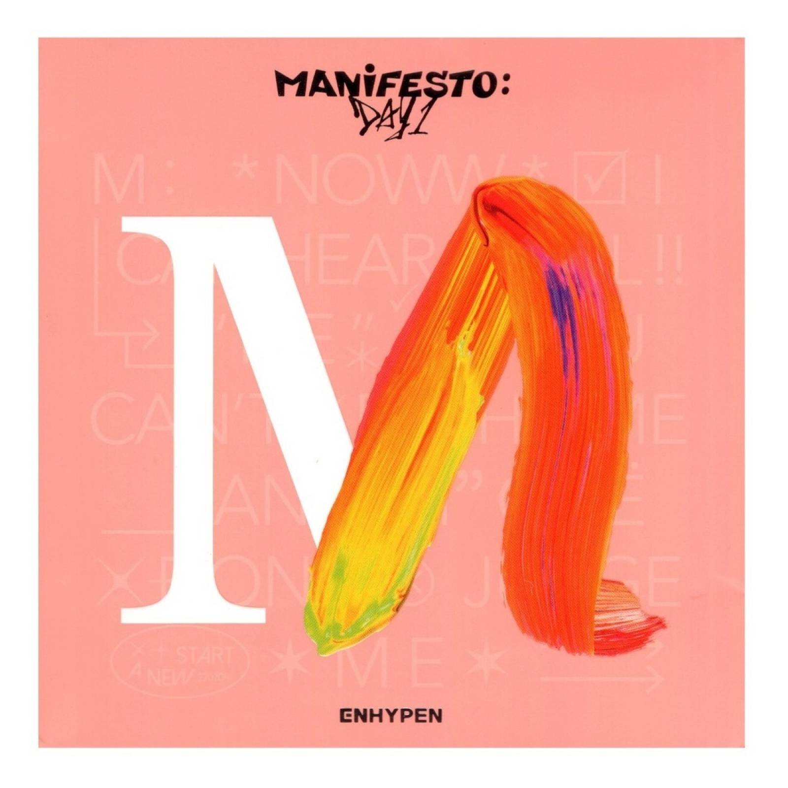 Enhypen Manifesto Day 1 Uno Komca Disco Cd